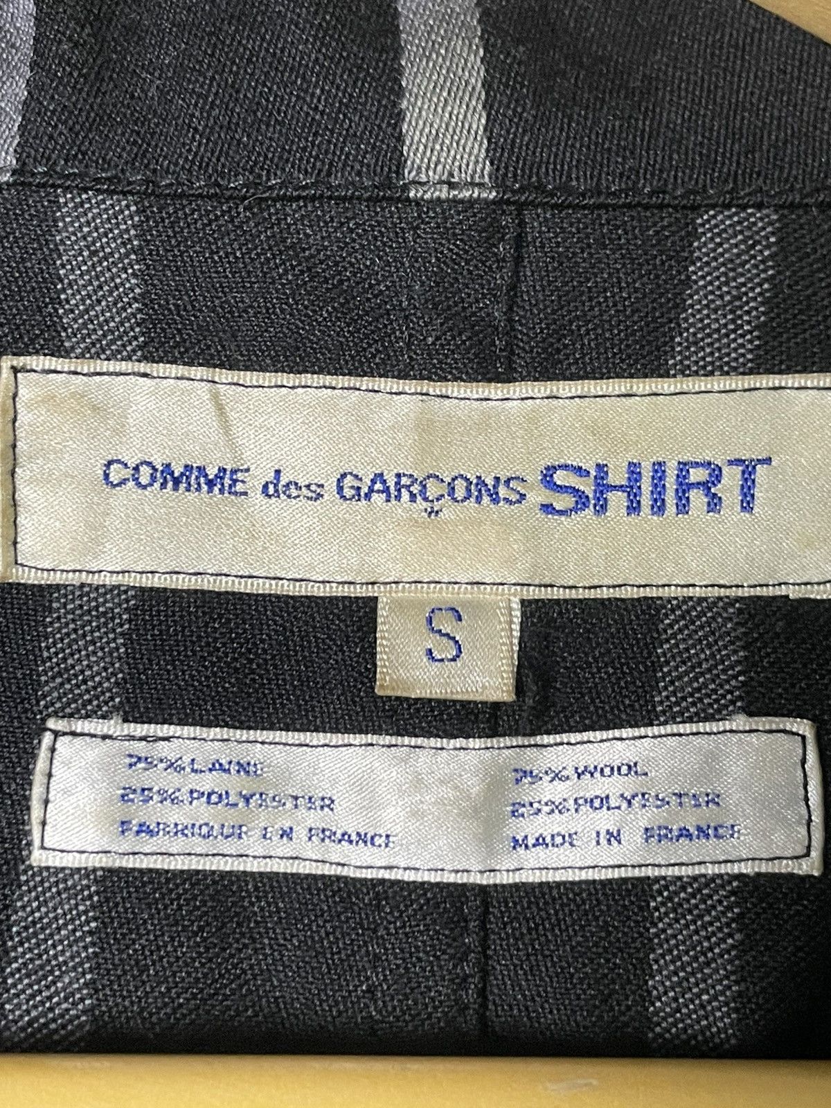 Comme des Garcons COMME DES GARÇONS BUTTON UP LIGHT JACKET (86) Size US S / EU 44-46 / 1 - 8 Thumbnail