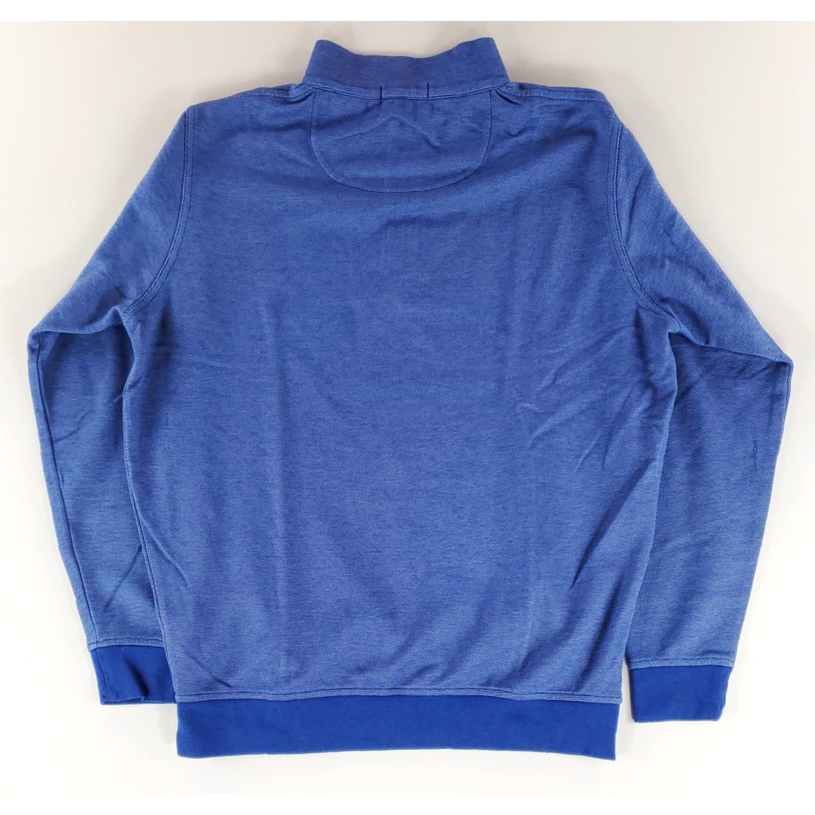 Peter Millar Peter Millar Crown Comfort 1/4 Zip Long Sleeve Blue Mens M Size US M / EU 48-50 / 2 - 6 Thumbnail