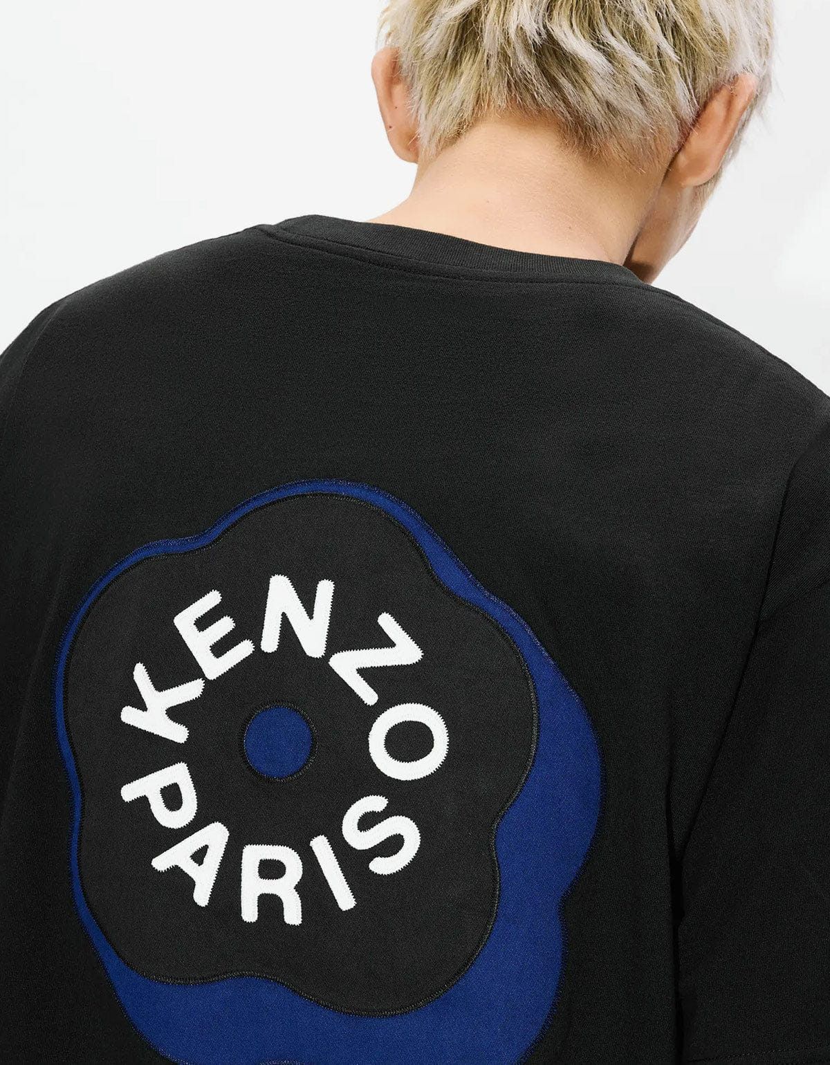 Kenzo Kenzo Black Boke Flower 2.0 Embroidered Oversized T-Shirt Size US S / EU 44-46 / 1 - 5 Thumbnail