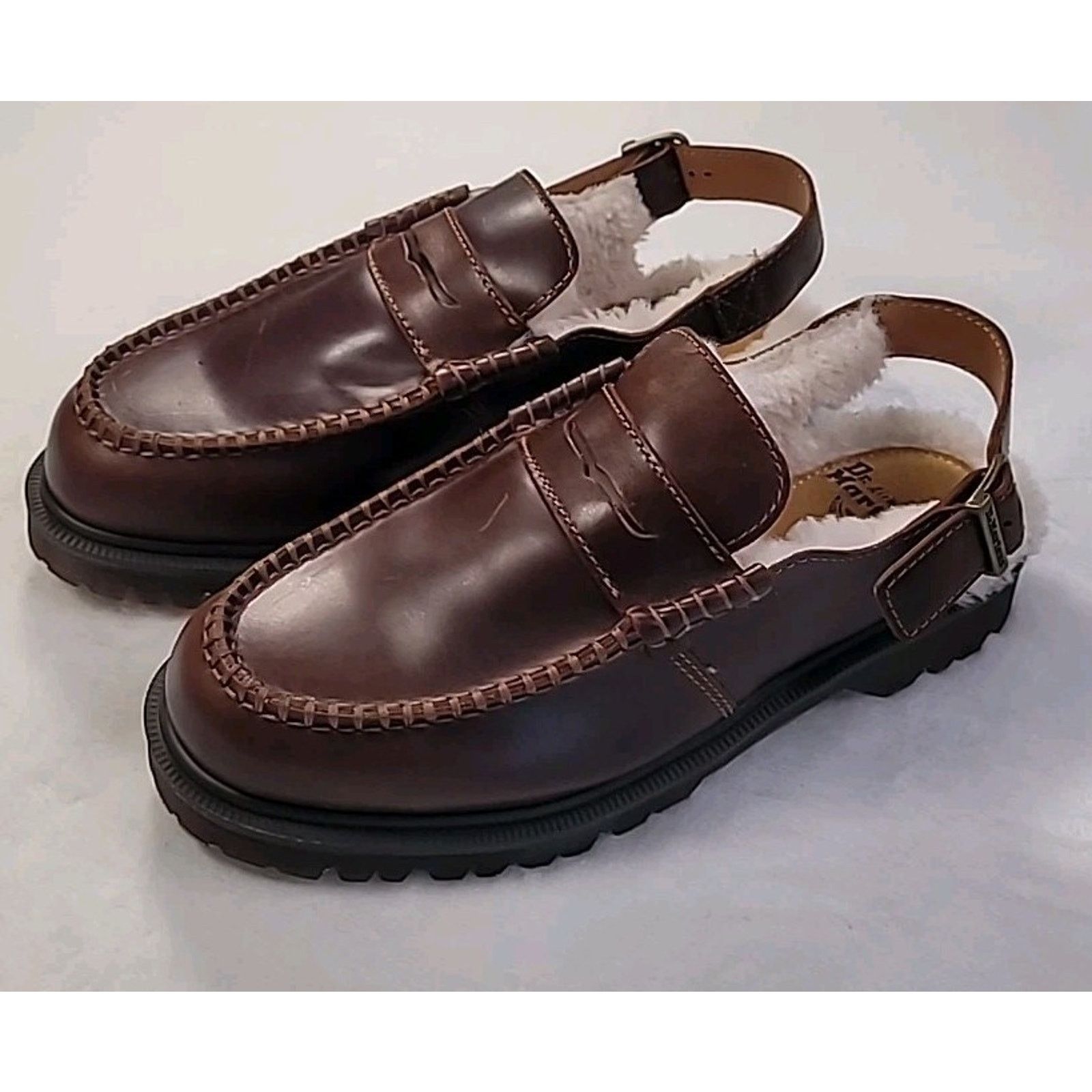 Dr. Martens Dr Martens Penton Slingback Loafers Brown M9 L10 Size US 9 / EU 42 - 2 Thumbnail