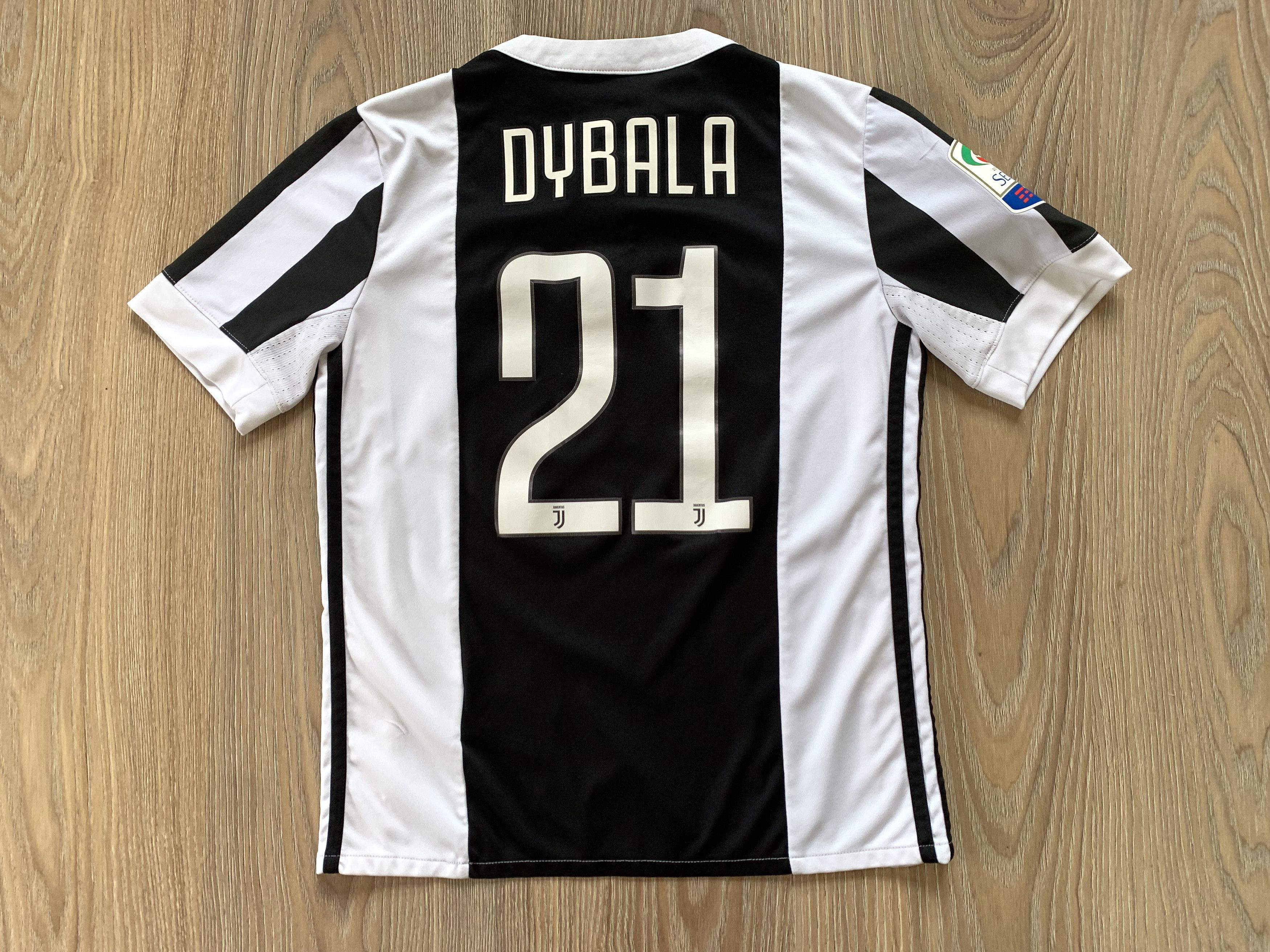 Adidas Youth Adidas Juventus Football Dybala #21 Jersey 17-18 Size US XXS / EU 40 - 3 Thumbnail