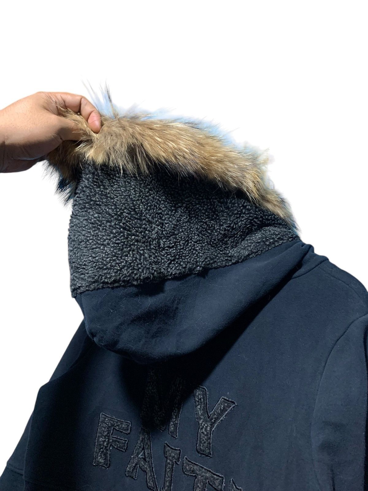If Six Was Nine My Faith japan triple zip fur hoodie boxy baggy fit Size US M / EU 48-50 / 2 - 9 Thumbnail