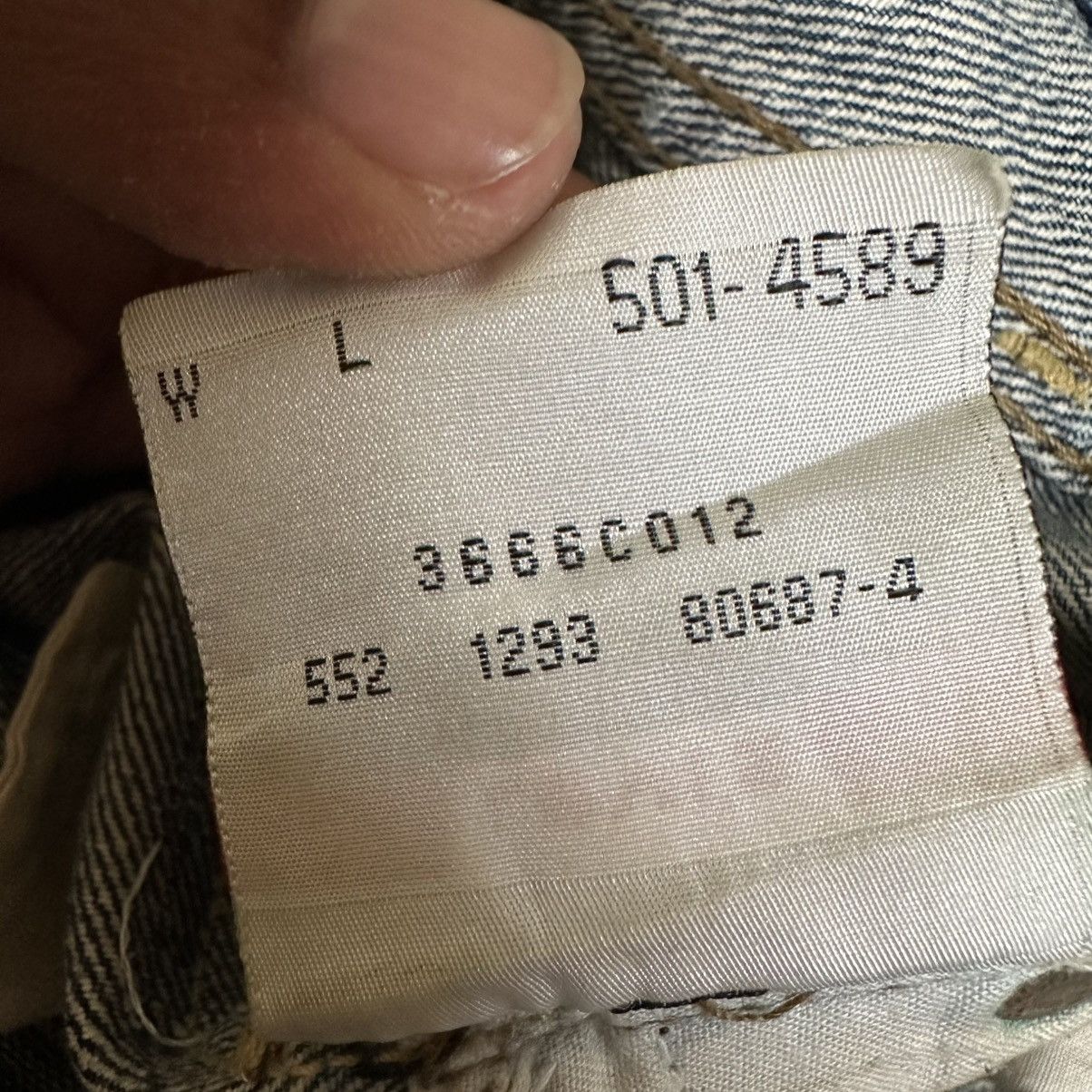Levi's Vintage Clothing Vintage 1990s Levis 501-0657 Big E Selvedge Fadded Size US 28 / EU 44 - 13 Thumbnail