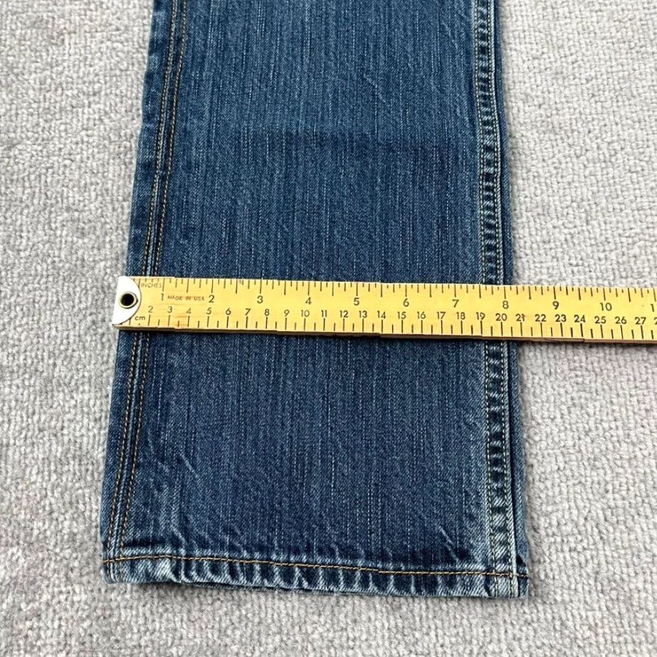 Levi's VINTAGE Levis 514 Jeans Mens 32x32 Blue Denim Mid Rise Classic Straight 5-Pocket Mens Jeans Size US 32 / EU 48 - 7 Thumbnail