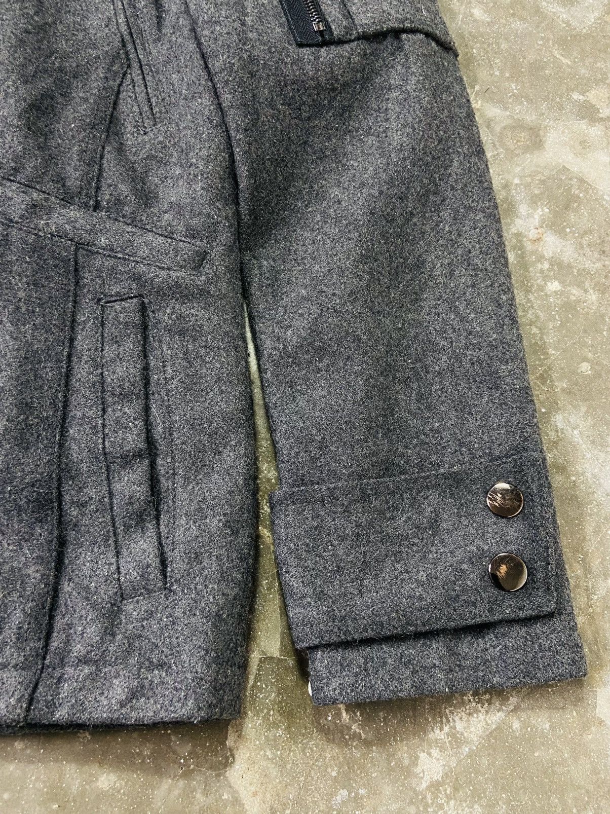 semanticdesign Semantic Design Multipocket Hoodie Wool Jacket Size M / US 6-8 / IT 42-44 - 6 Thumbnail