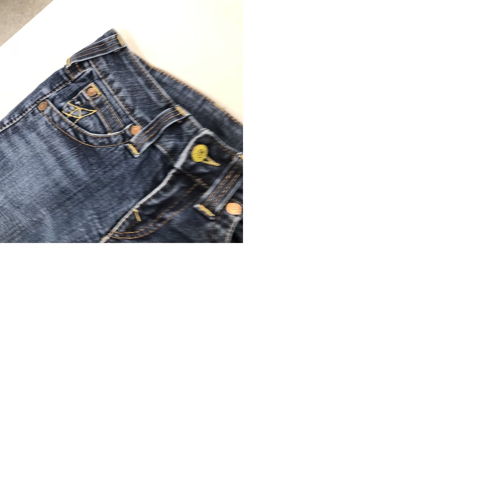 True Religion VINTAGE? No. True Religion Jeans Blue Skinny Flap Pockets 5-Pocket Design Denim Cotton Blend Zip Size 26" / US 2 / IT 38 - 9 Thumbnail