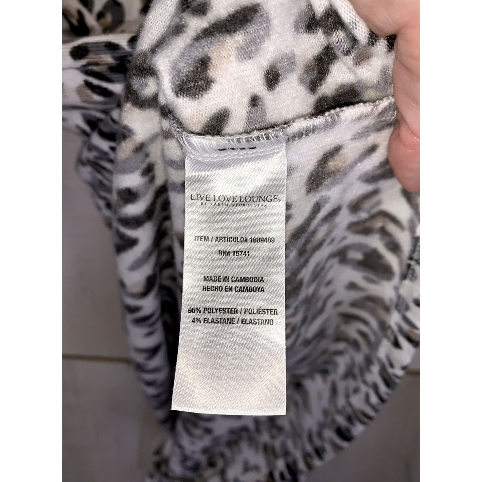 Vintage VINTAGE? Live Love Lounge Karen Neuburger XXL Leopard Print Knit Tank Top-11090 Size XXL / US 16-18 / IT 52-54 - 5 Thumbnail