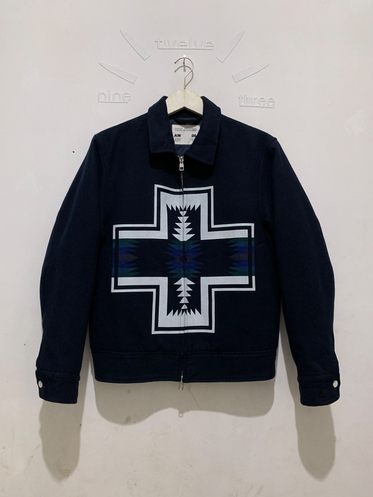 GU × Kim Jones Kim Jones X Gu AW 18 Navajo Zipper Jacket | Grailed