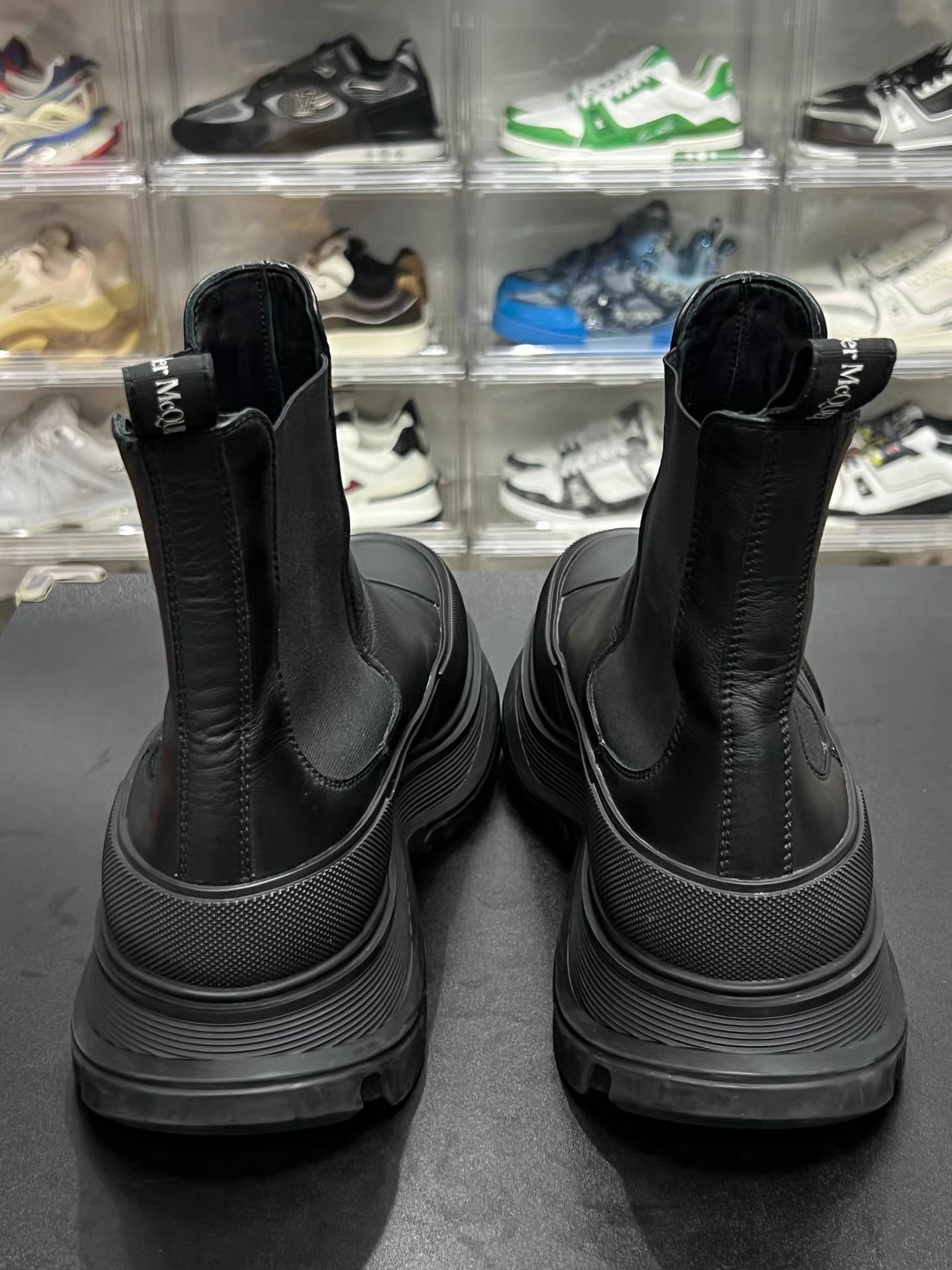 MCQ MCQ Alexander McQueen High Top Chelsea Boots K15 Size US 11 / EU 44 - 7 Thumbnail