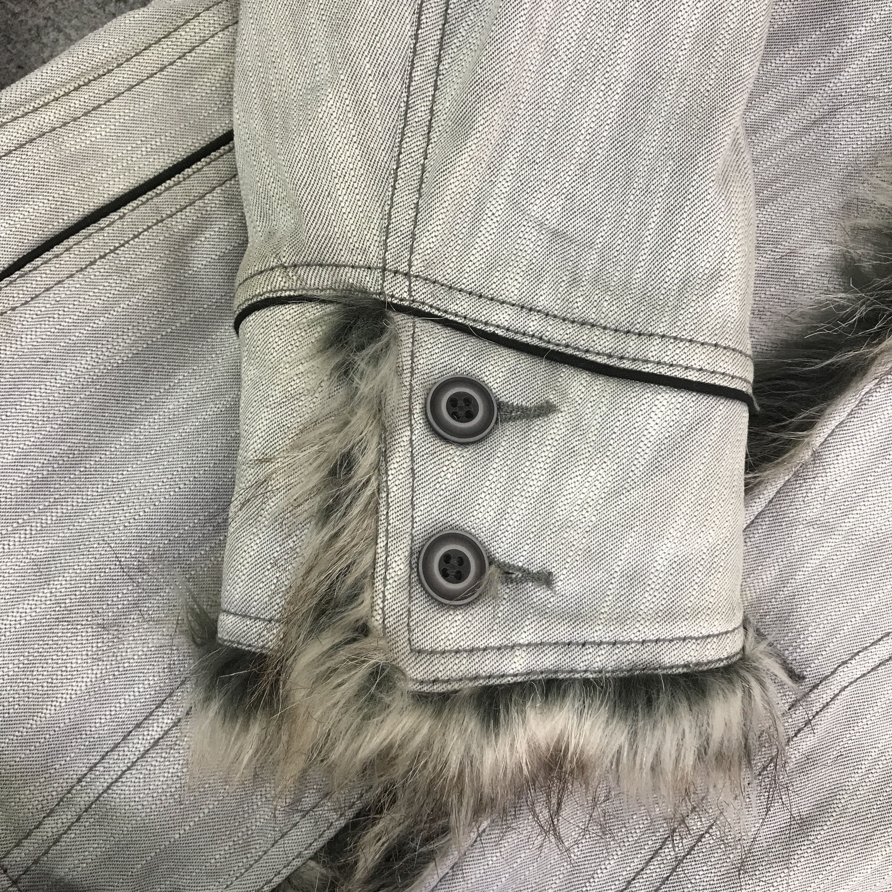 Japanese Brand hideaways Japanese Brand punk Fur Collar jacket K115B6 Size US M / EU 48-50 / 2 - 7 Thumbnail