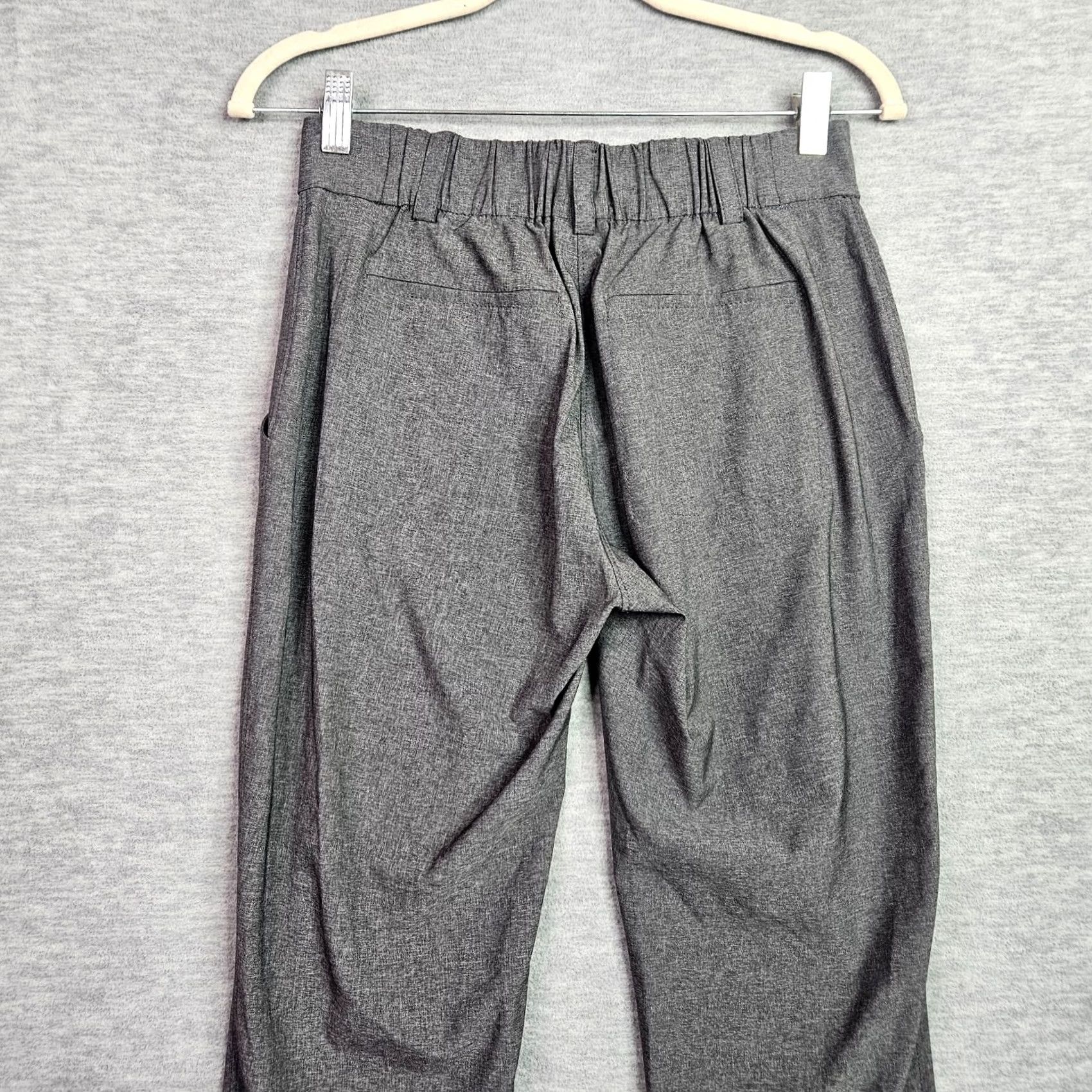 Vintage Belyn Key Women's Grey Pull-on Trouser Pockets Size XS Dress Pants Casual Size 26" / US 2 / IT 38 - 5 Thumbnail