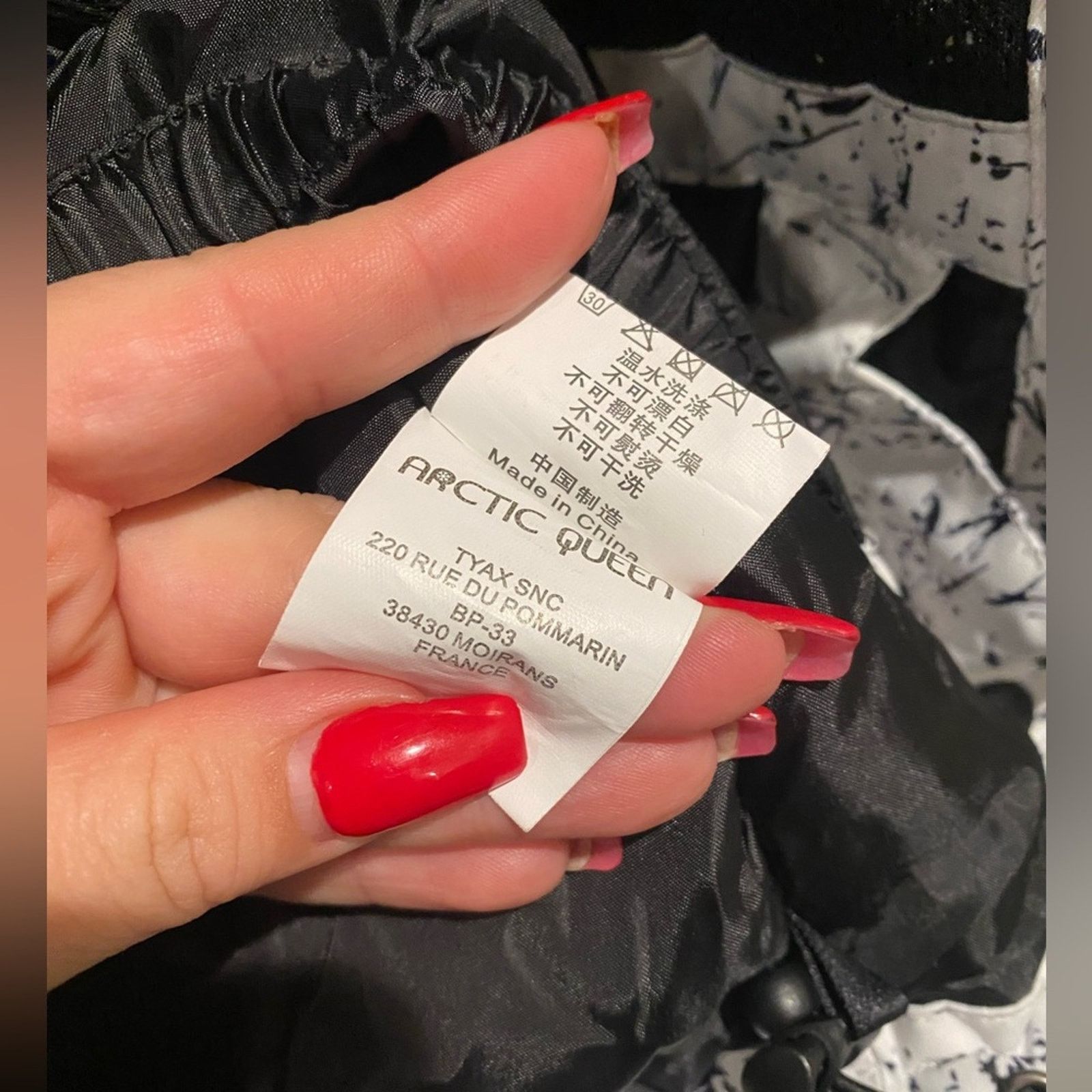 Other Arctic Queen Ski Snow White Black Jacket Small Size S / US 4 / IT 40 - 6 Thumbnail