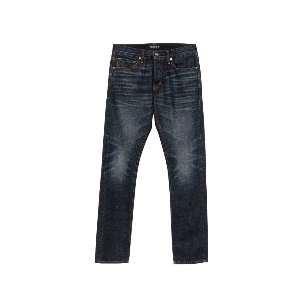 Tom Ford Blue Denim - Regular & Straight-Leg Jeans, Men's (Size 30)