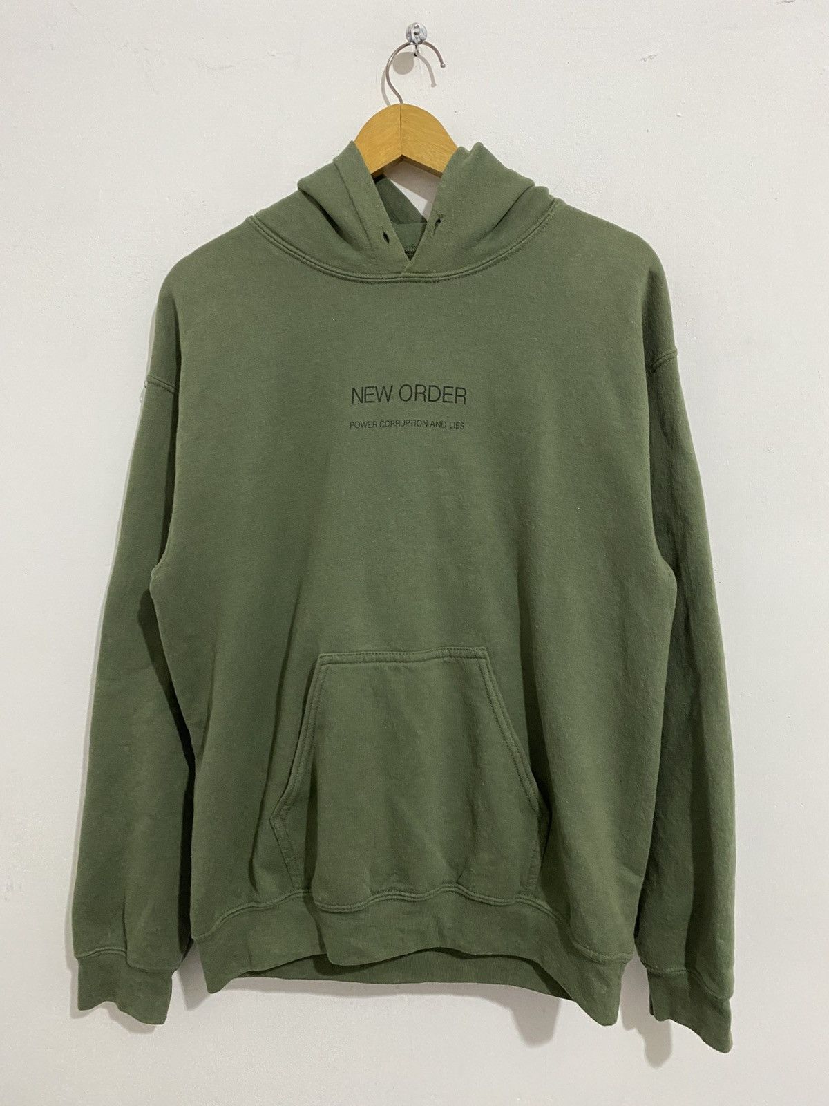 Vintage Vintage New order power coruption and lies hoodie rafsimons Size US S / EU 44-46 / 1 - 3 Thumbnail