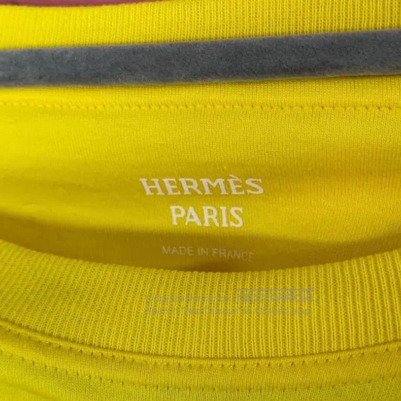 Hermes Hermes Cotton short sleeve, yellow Size M / US 6-8 / IT 42-44 - 4 Thumbnail