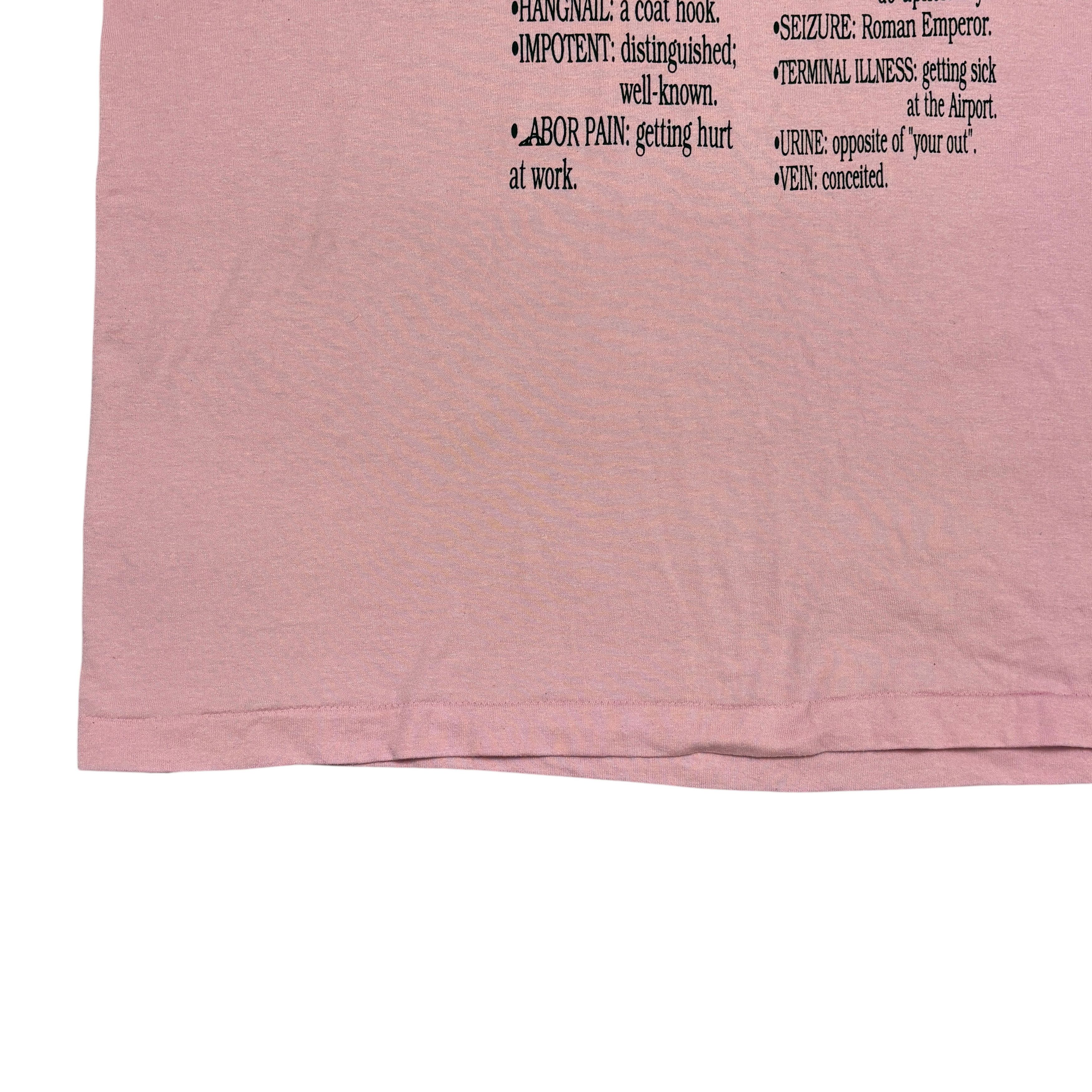 Vintage Vintage 90s T Shirt Single Stitch Screen Stars Humor Funny Size US XL / EU 56 / 4 - 9 Thumbnail