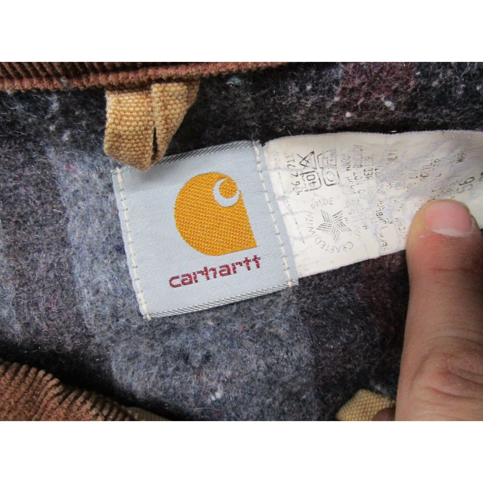 Carhartt VINTAGE Carhartt Jacket Main Selling Point: Blanket Lined 6BLJ Detroit Size 56 Brown USA Made Men Size US XL / EU 56 / 4 - 2 Thumbnail