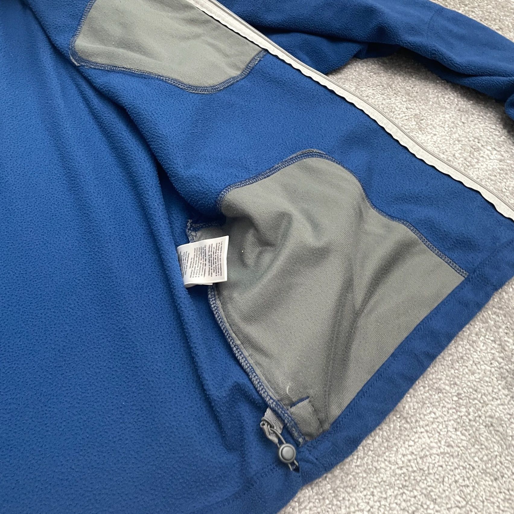 Vintage Columbia Jacket Men Large Blue Full Zip Interchange Fleece Pocket Outdoor Hiking Casual Travel Size US L / EU 52-54 / 3 - 5 Thumbnail