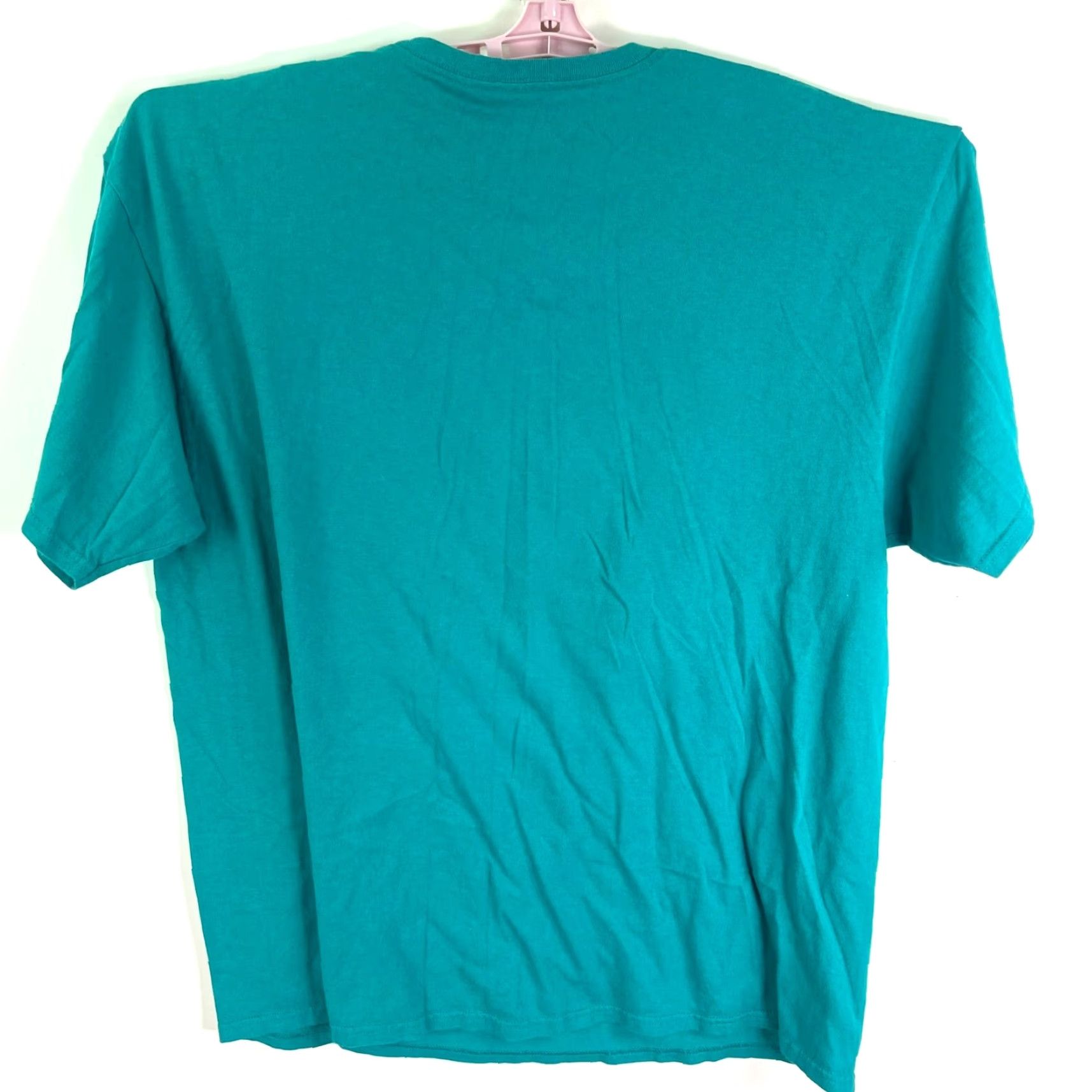 Vintage VINTAGE Day Men T-Shirt Short Sleeve 2XL Blue Comic Print Mike Crew Neck Size US XXL / EU 58 / 5 - 5 Thumbnail
