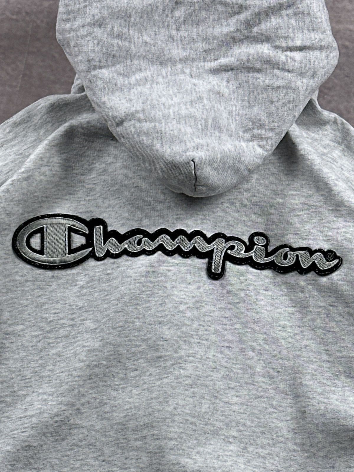Champion Vintage 90 Champion Big Logo Oversized Zip Hoodie Size US XL / EU 56 / 4 - 12 Thumbnail