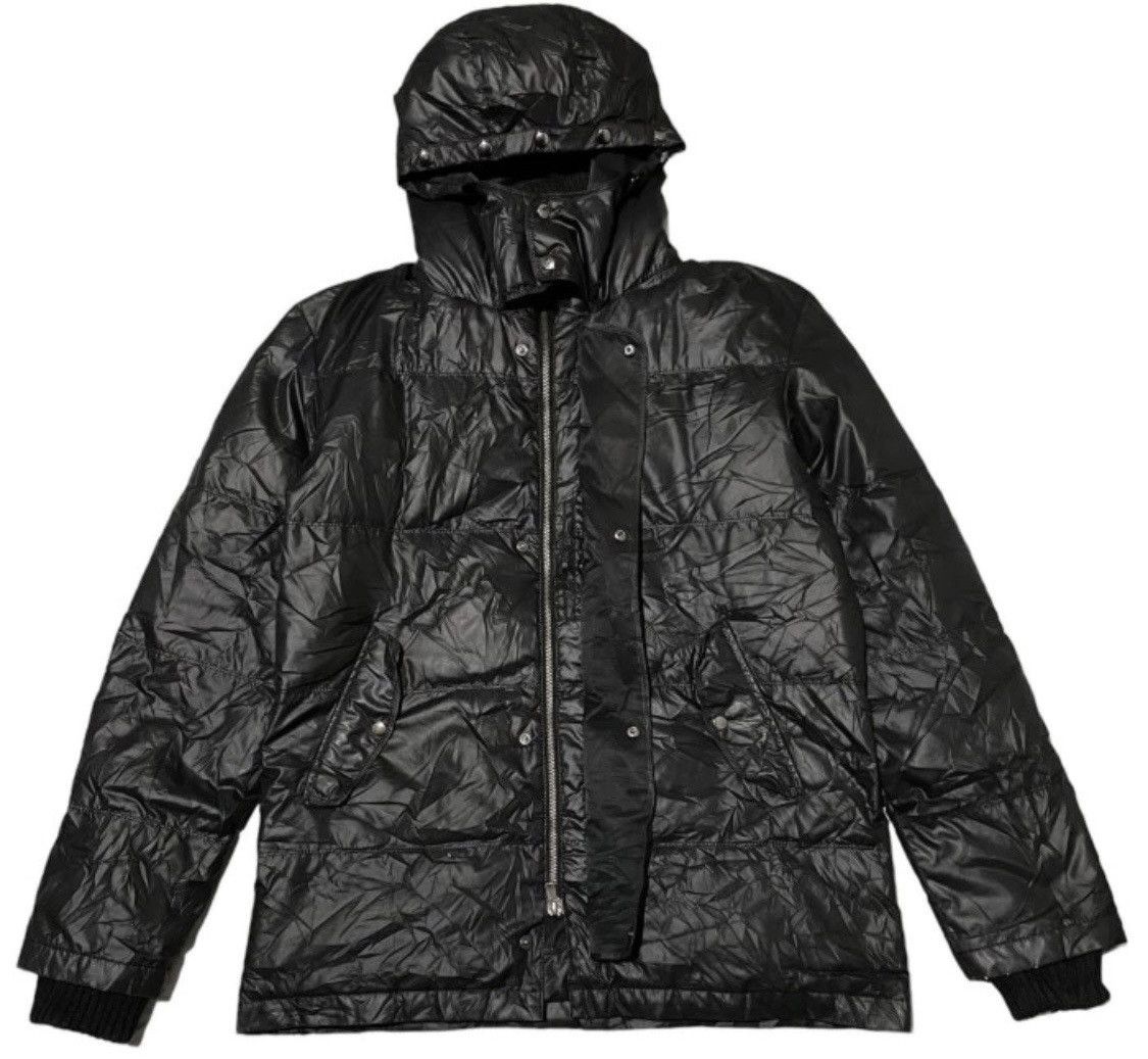 Neil Barret Black Barret puffer feather jacket