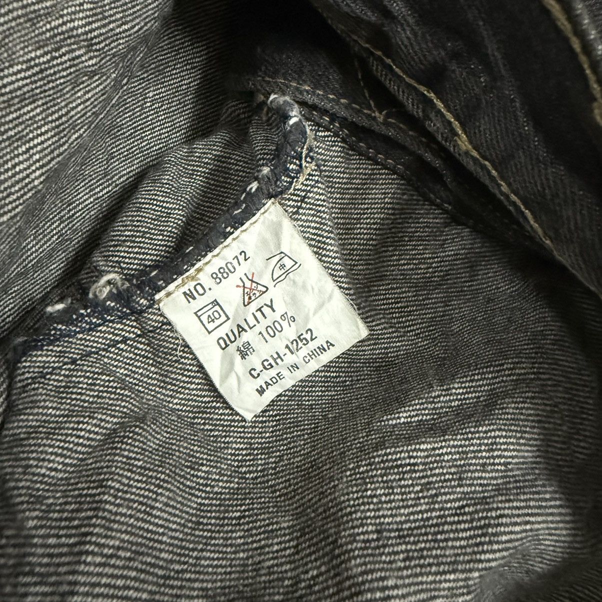 Japanese Brand Cotton Blue Cropped Denim Trucker Jacket Size US M / EU 48-50 / 2 - 11 Thumbnail