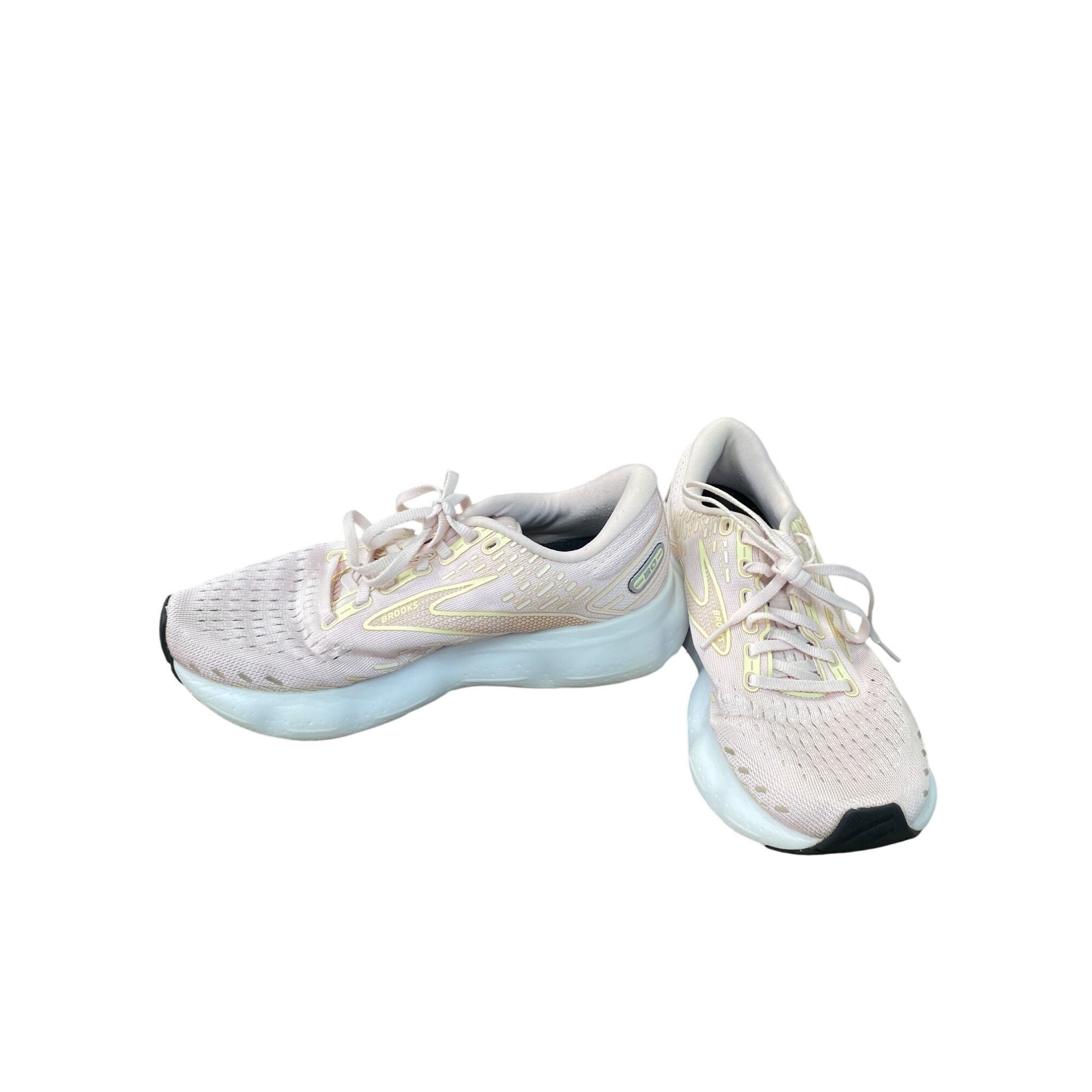 Brooks Brooks Glycerin 20 Womens pink yellow running sneaker Size 8 Size US 8 / IT 38 - 2 Thumbnail