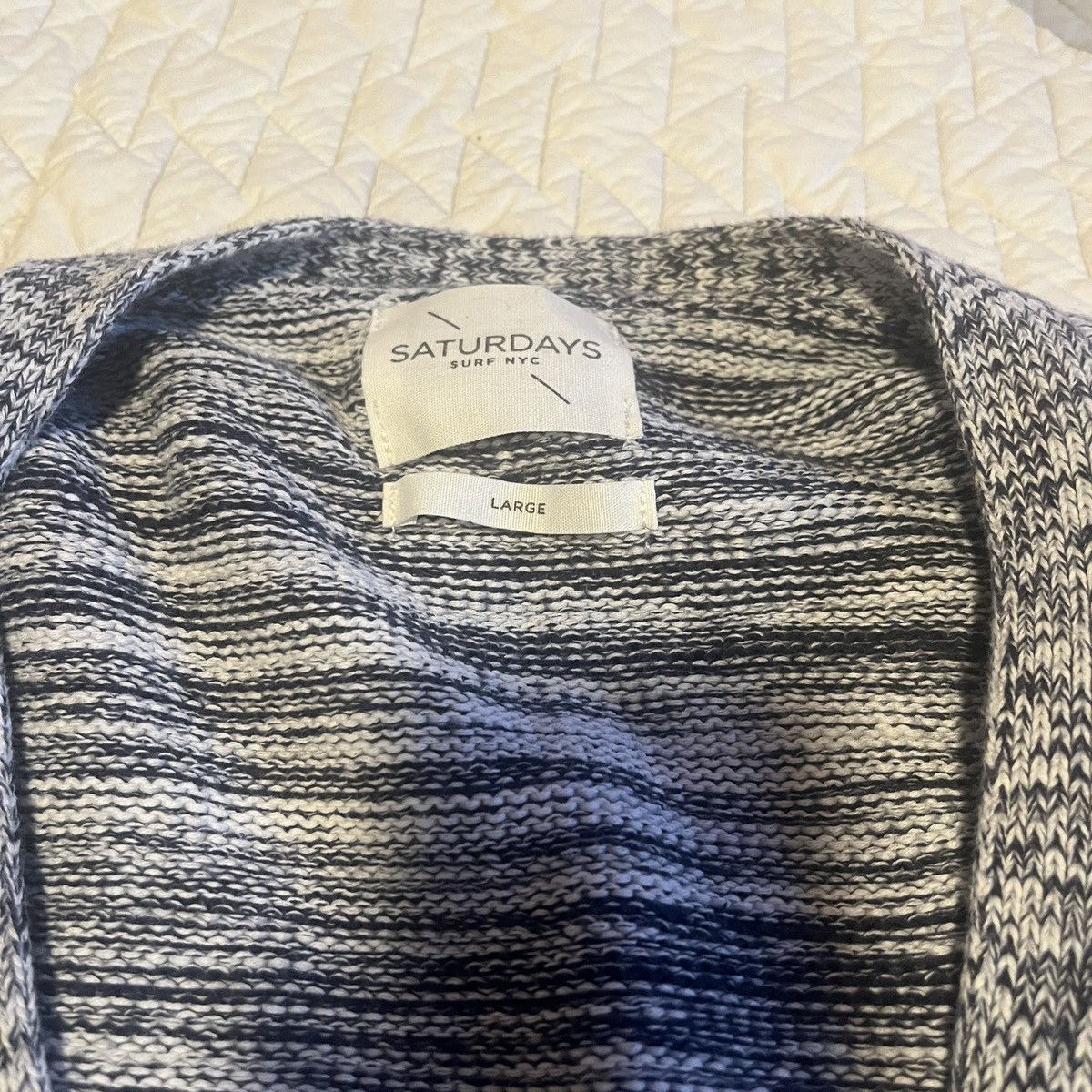 Saturdays NYC 🌋 Vintage Ombre Knit Cardigan Size US L / EU 52-54 / 3 - 4 Thumbnail