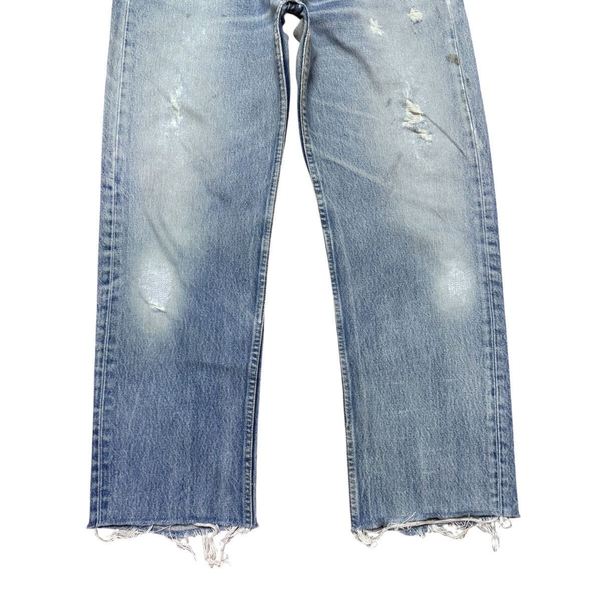 Levi's Vintage 90s Levis 501xx Distressed Cropped Jeans Size US 34 / EU 50 - 8 Thumbnail