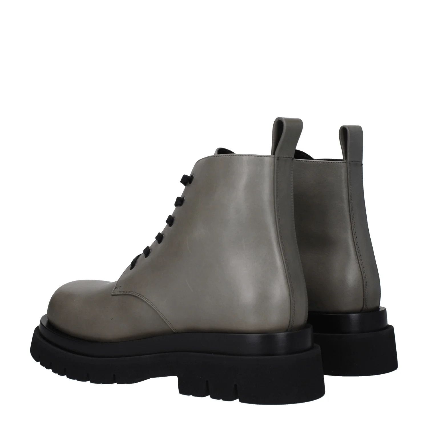Bottega Veneta ob1o1e0325 Leather Ankle Boots in Grey Size US 9 / EU 42 - 4 Thumbnail