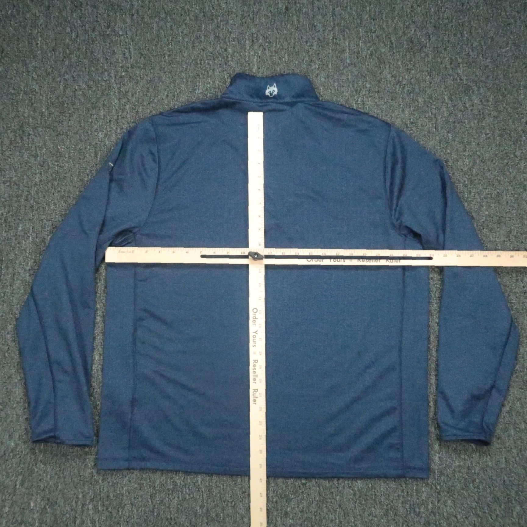 Vintage Greyson Pullover Mens XL Blue Tate Herringbone Performance 1/4 Zip Trophy Club Size US XL / EU 56 / 4 - 6 Thumbnail