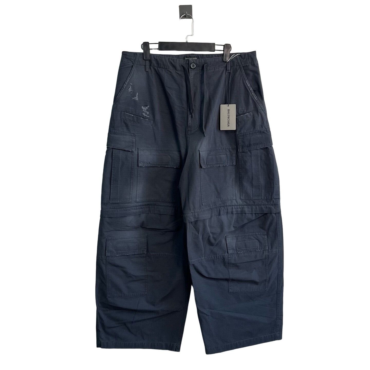 Balenciaga Balenciaga Washed Cargo Pants Size XXS Size US 27 - 1 Thumbnail
