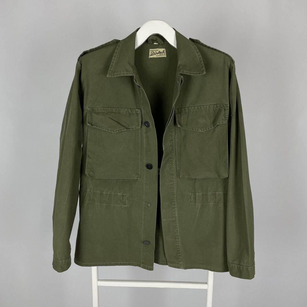 Vintage 1950s Vintage Military Double Pocket Jacket Austria Size US M / EU 48-50 / 2 - 4 Thumbnail