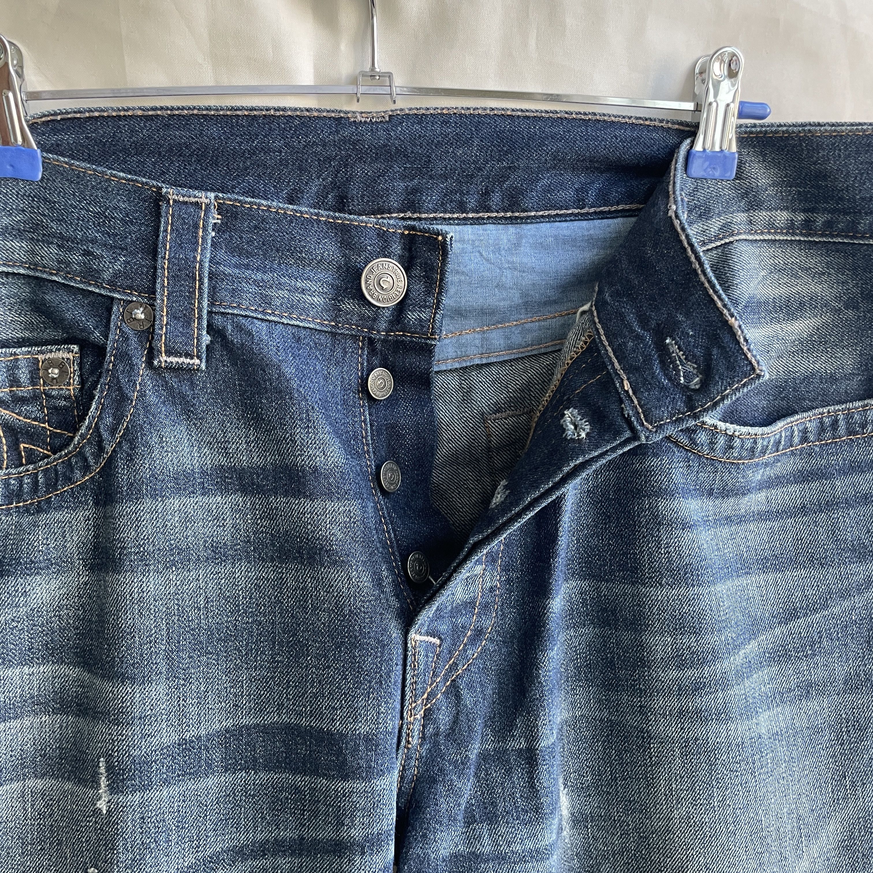 True Religion True Religion Made in USA Rocco Relaxed Skinny Denim Size 36 Size US 36 / EU 52 - 5 Thumbnail
