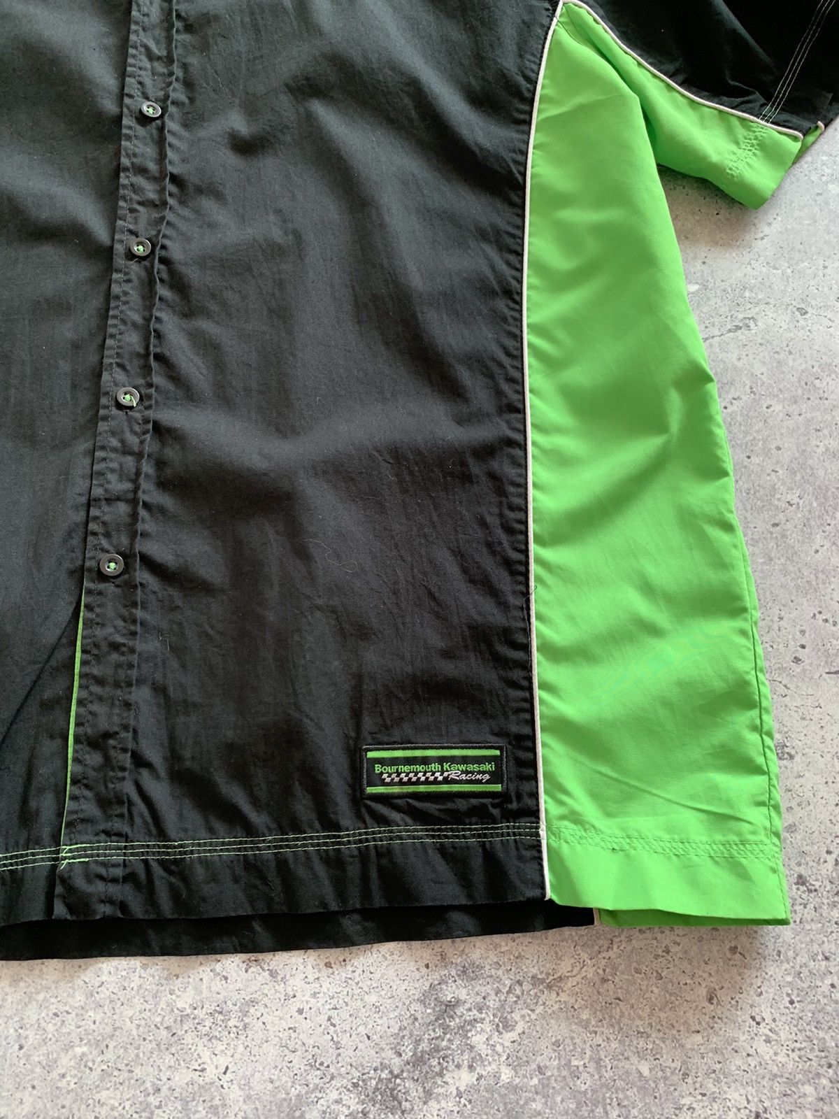 Vintage VTG 90’s Kawasaki Plant Quattro Racing Shirt Size US XL / EU 56 / 4 - 7 Thumbnail