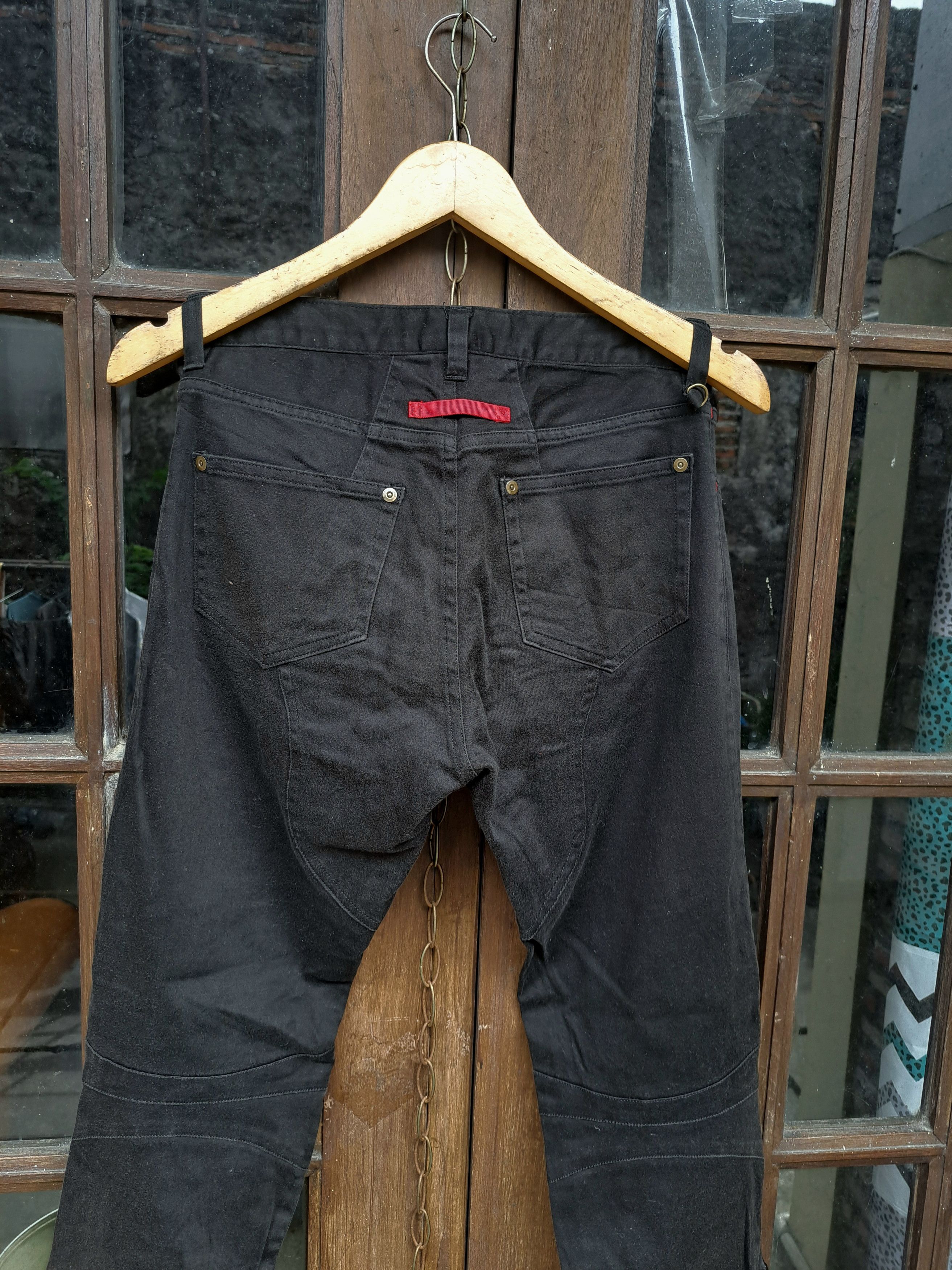 SHINICHIRO ARAKAWA Shinichiro Arakawa Panelled Motorcycle Pants Mens Small Size US 30 / EU 46 - 10 Thumbnail