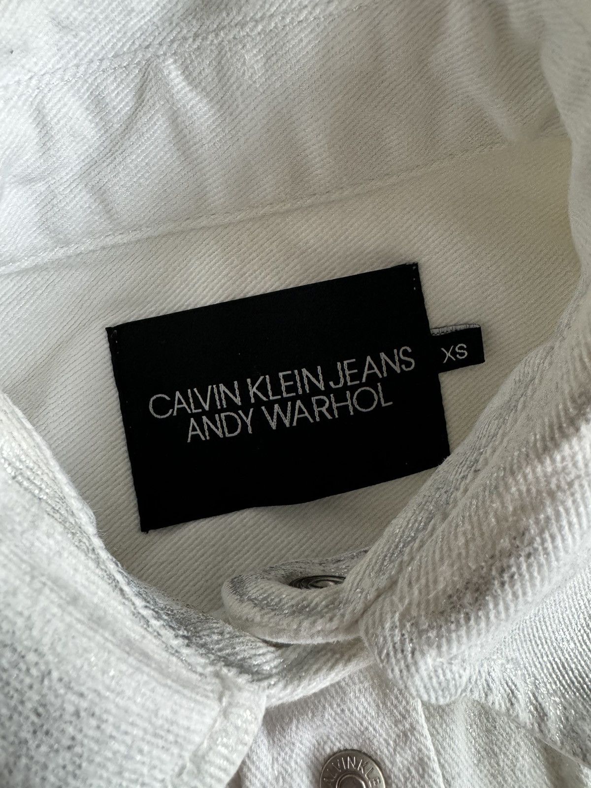 Calvin Klein 205W39NYC Calvin Klein X Andy Warhol Foundation Western Denim Shirt Size US XS / EU 42 / 0 - 7 Thumbnail