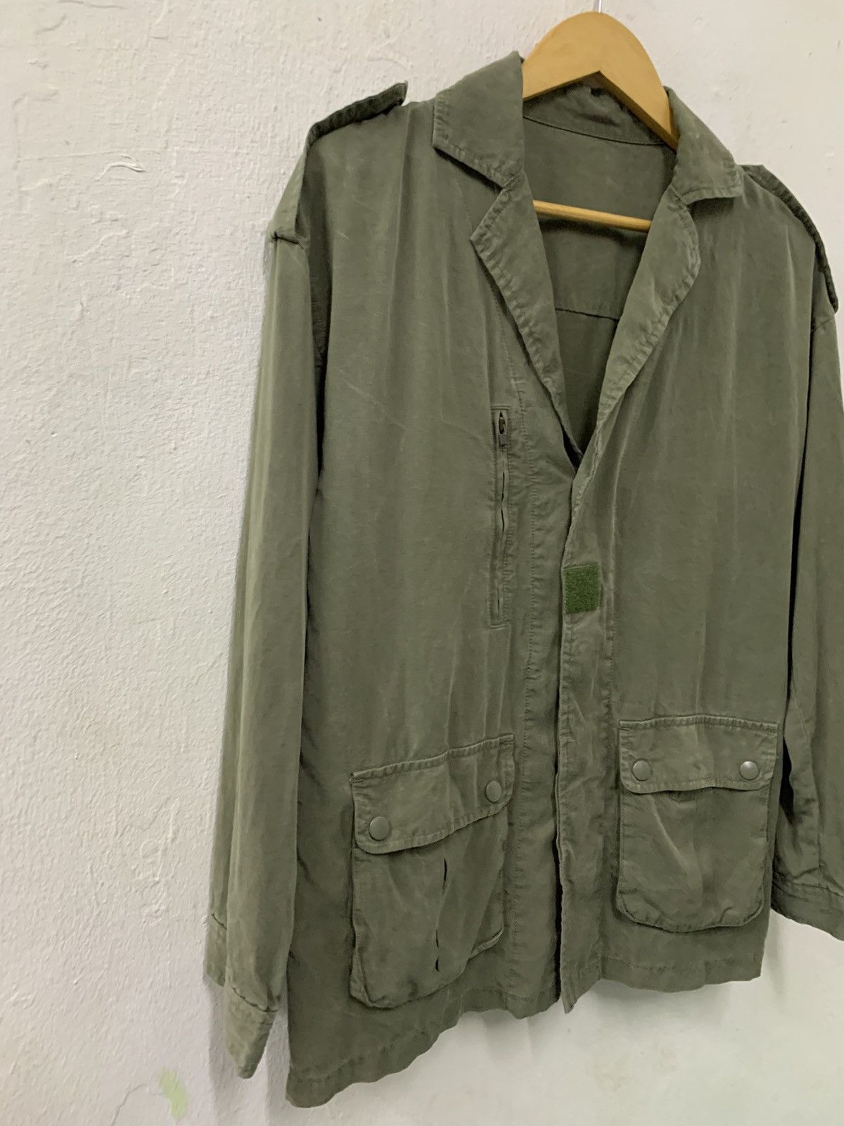 Japanese Brand SLY Military Vintage Style Jacket F-1 Size M / US 6-8 / IT 42-44 - 3 Thumbnail