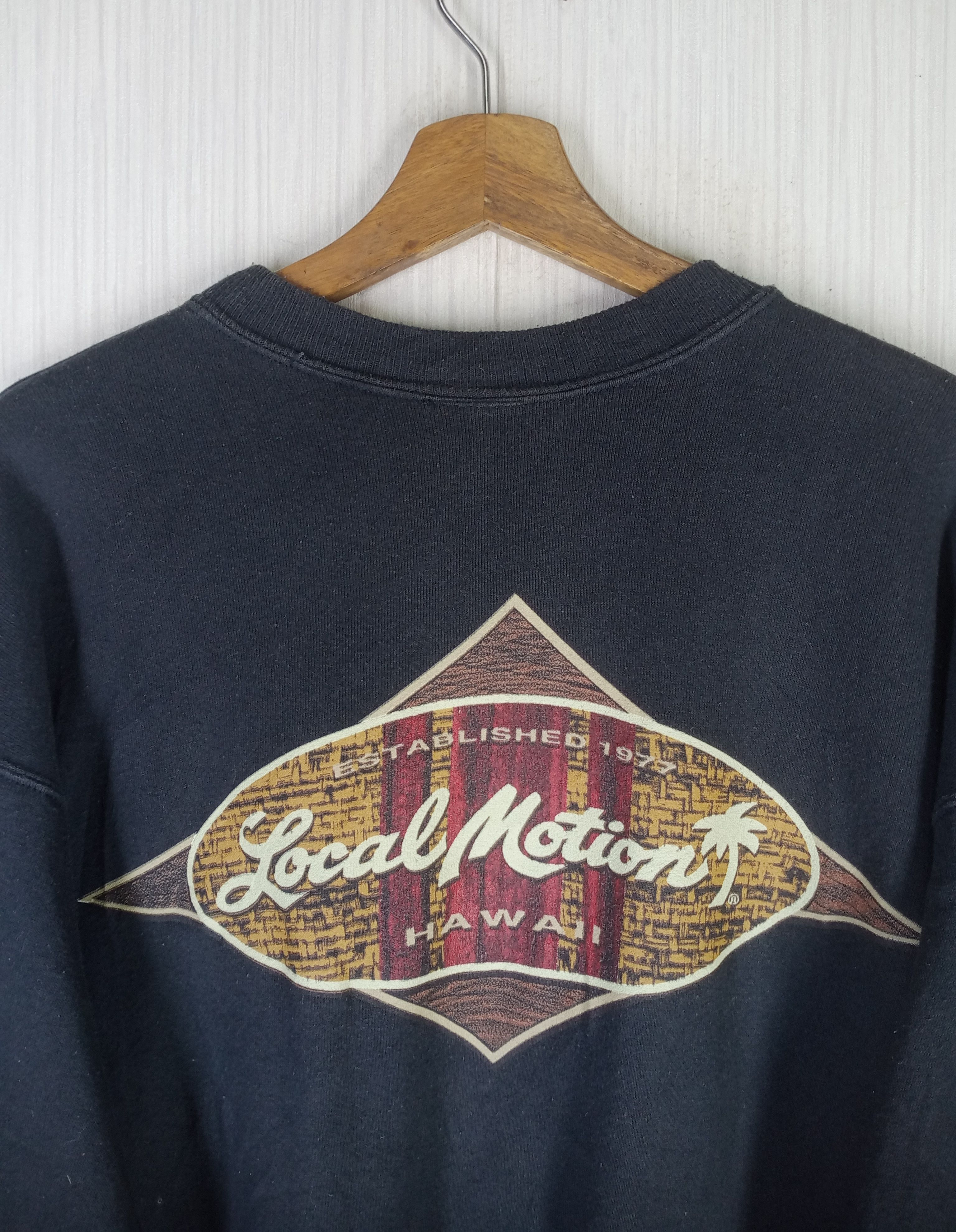 Ron Jon Surf Shop Rare Vintage 90s Local Motion Hawaii Sweatshirt Size US L / EU 52-54 / 3 - 1 Thumbnail