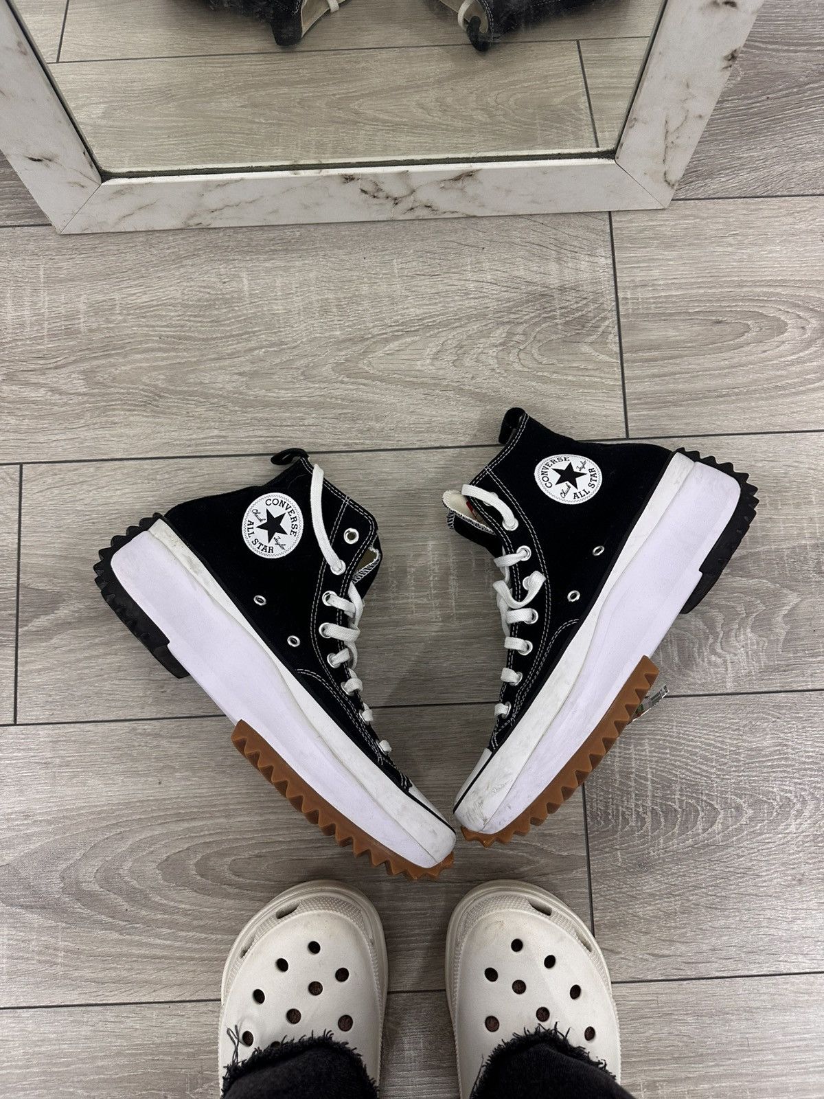 Converse Converse Run Stake High Mens Sneakers US 10 Size US 10 / EU 43 - 2 Thumbnail