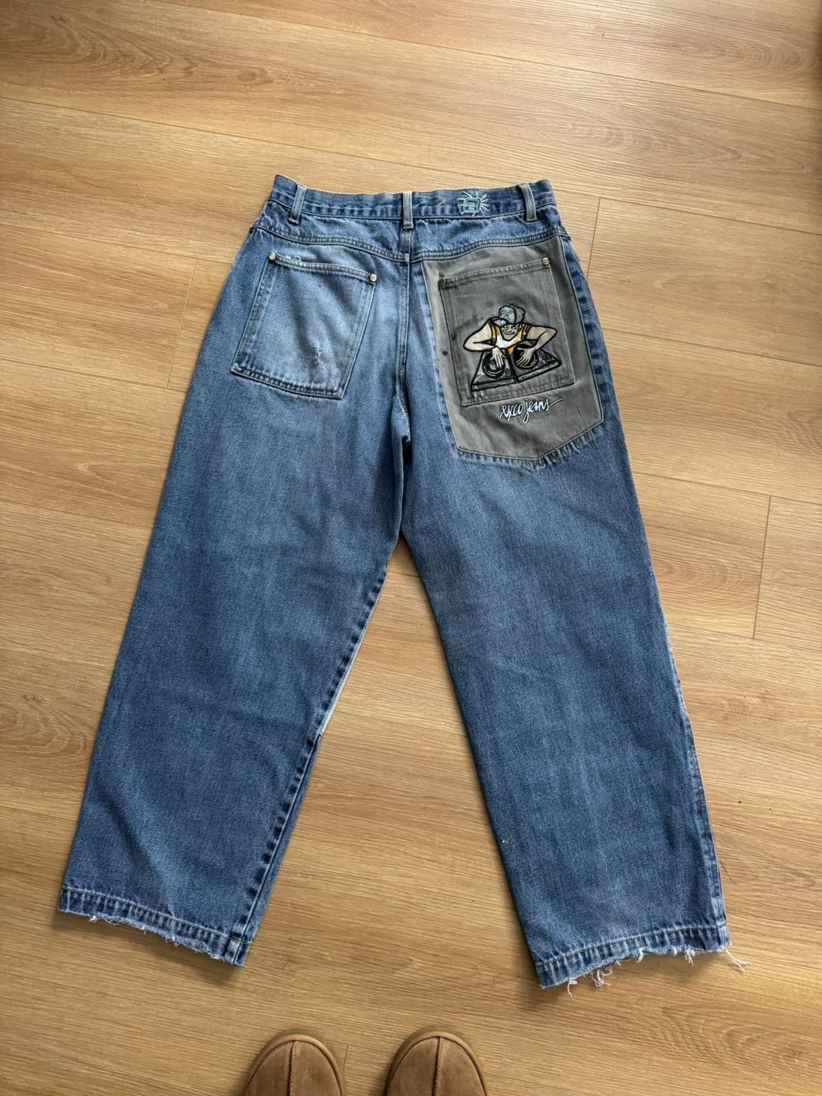 Ecko Unltd. Vintage Ecko Unltd Jeans JNCO style Embroidered Logo Size US 28 / EU 44 - 2 Thumbnail