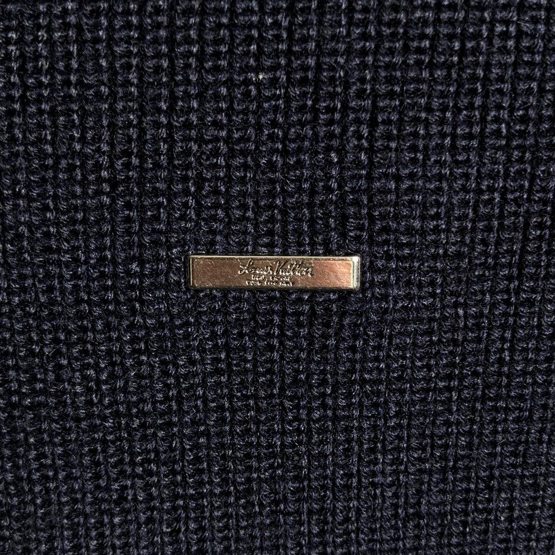 Louis Vuitton Louis Vuitton LV pocket embroidered letter-knit zip jacket Size US XS / EU 42 / 0 - 6 Thumbnail