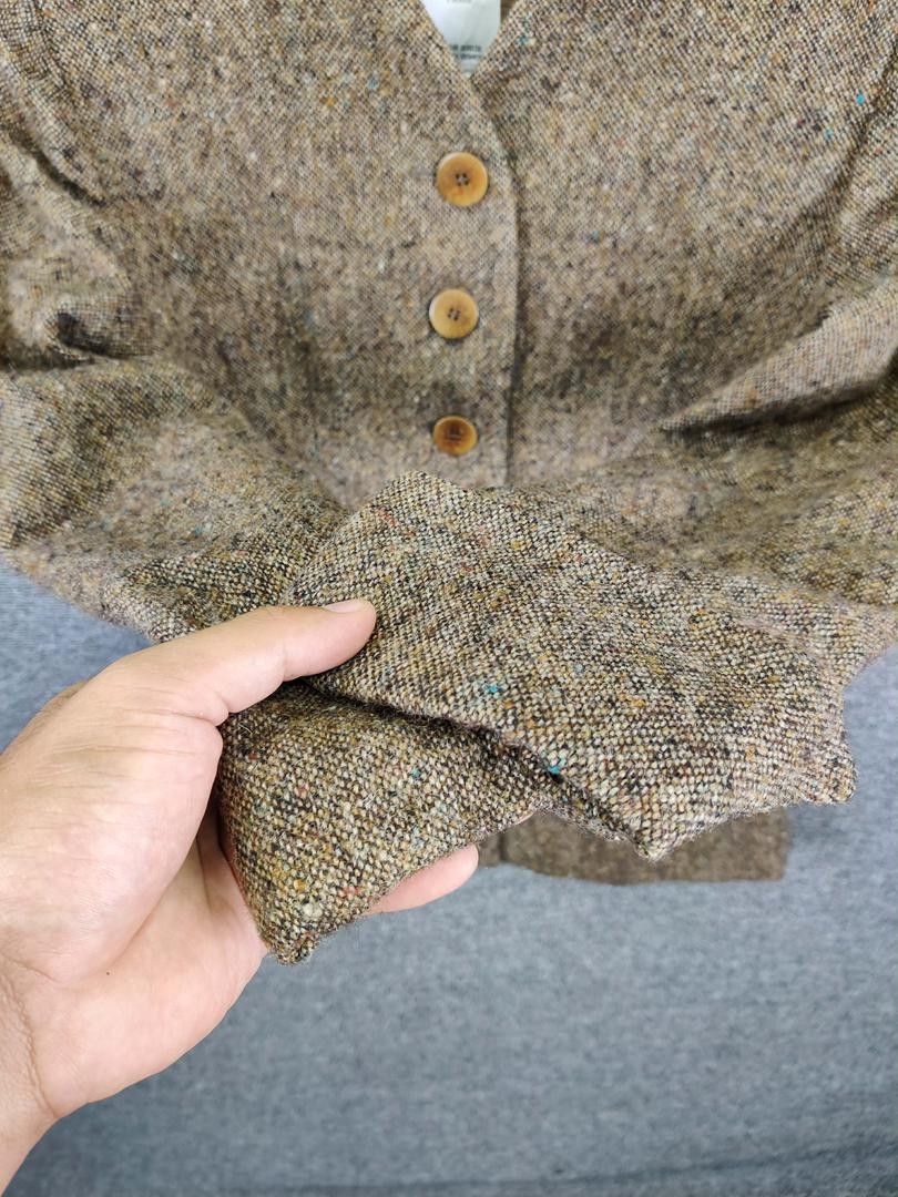 Celine Celine Paris Wool Tweed Coat Jacket Size S / US 4 / IT 40 - 9 Thumbnail