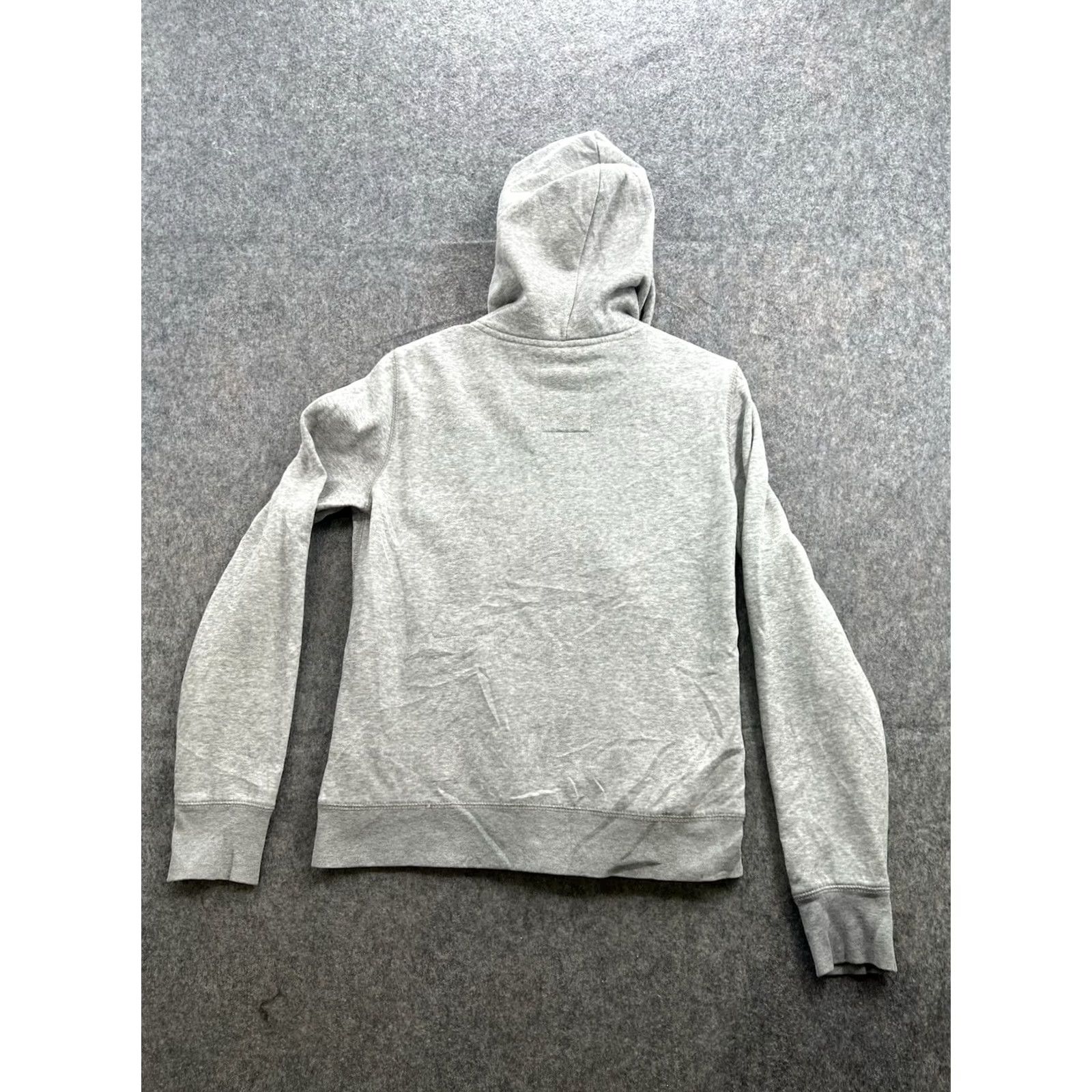 Vintage Y2K Aeropostale Zip Up Hoodie Gray Teal Embroidered Stitched On Women's Size L Size L / US 10 / IT 46 - 7 Thumbnail