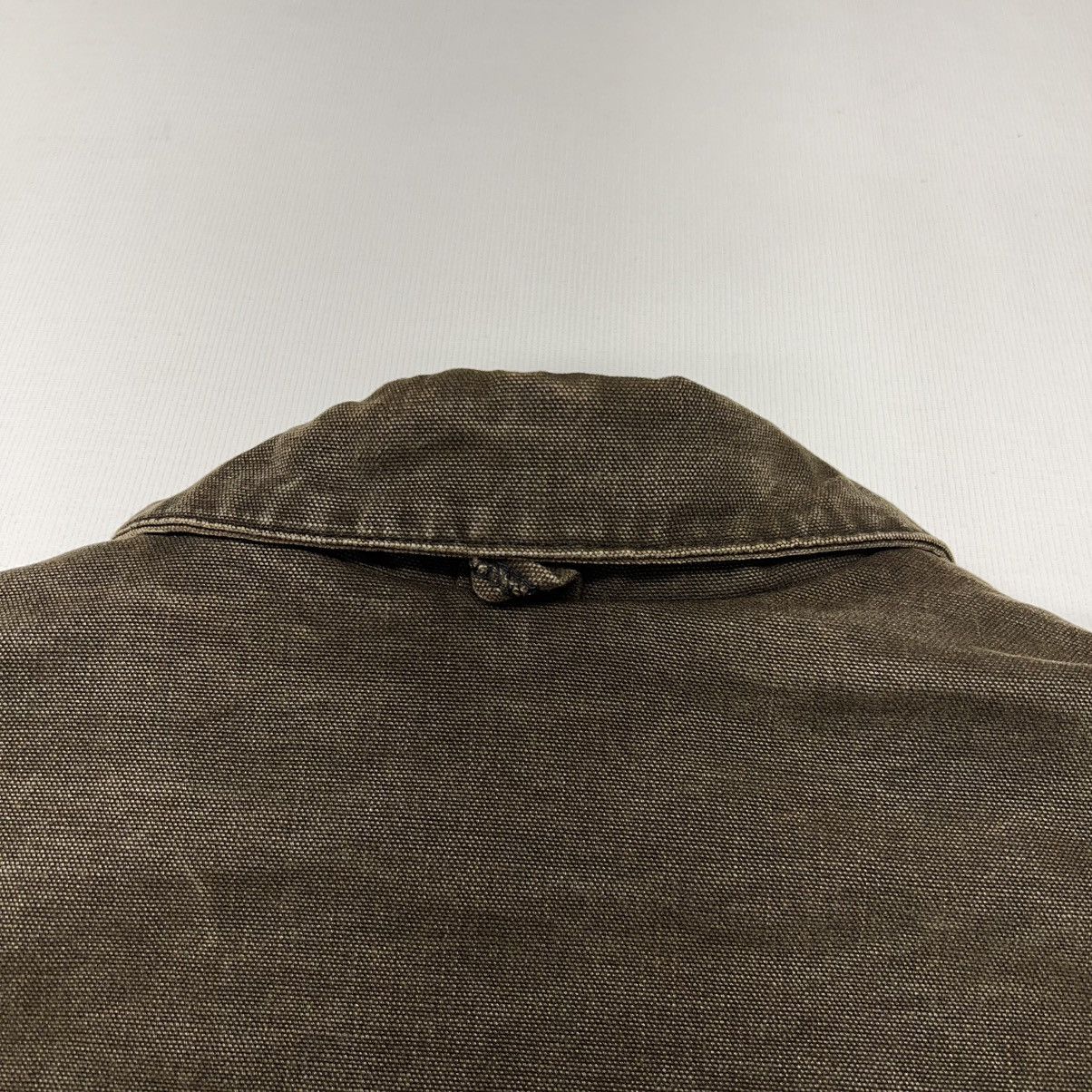 Carhartt × Vintage Carhartt Jacket Brown Duster Chore Barn Coat Canvas Full Zip Size US L / EU 52-54 / 3 - 17 Thumbnail