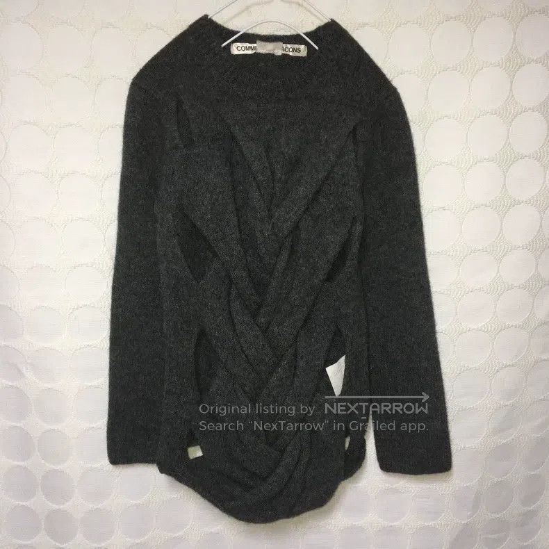 Comme des Garcons Comme Des Garcons Knotted sweater Size S / US 4 / IT 40 - 3 Thumbnail