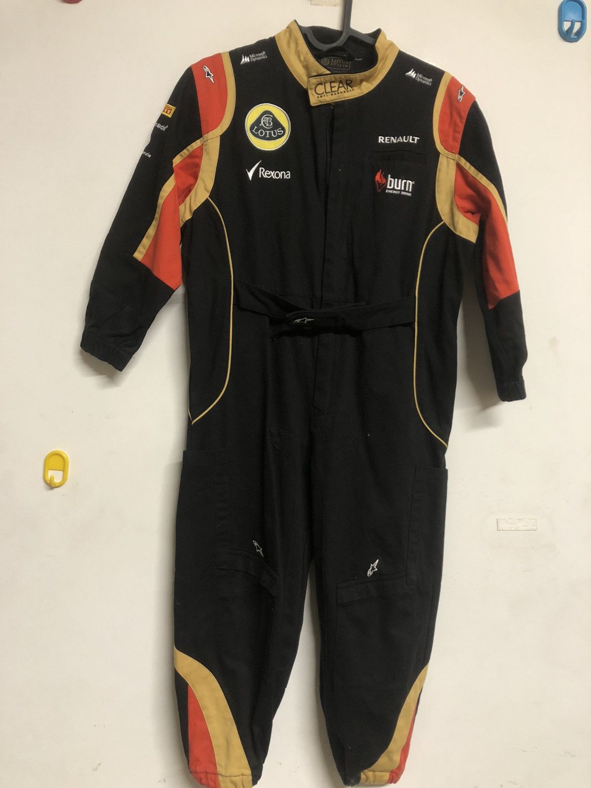Alpinestars × Vintage Lotus racing team alpinestars multi logo racing suit rare Size US XXS / EU 40 - 1 Thumbnail
