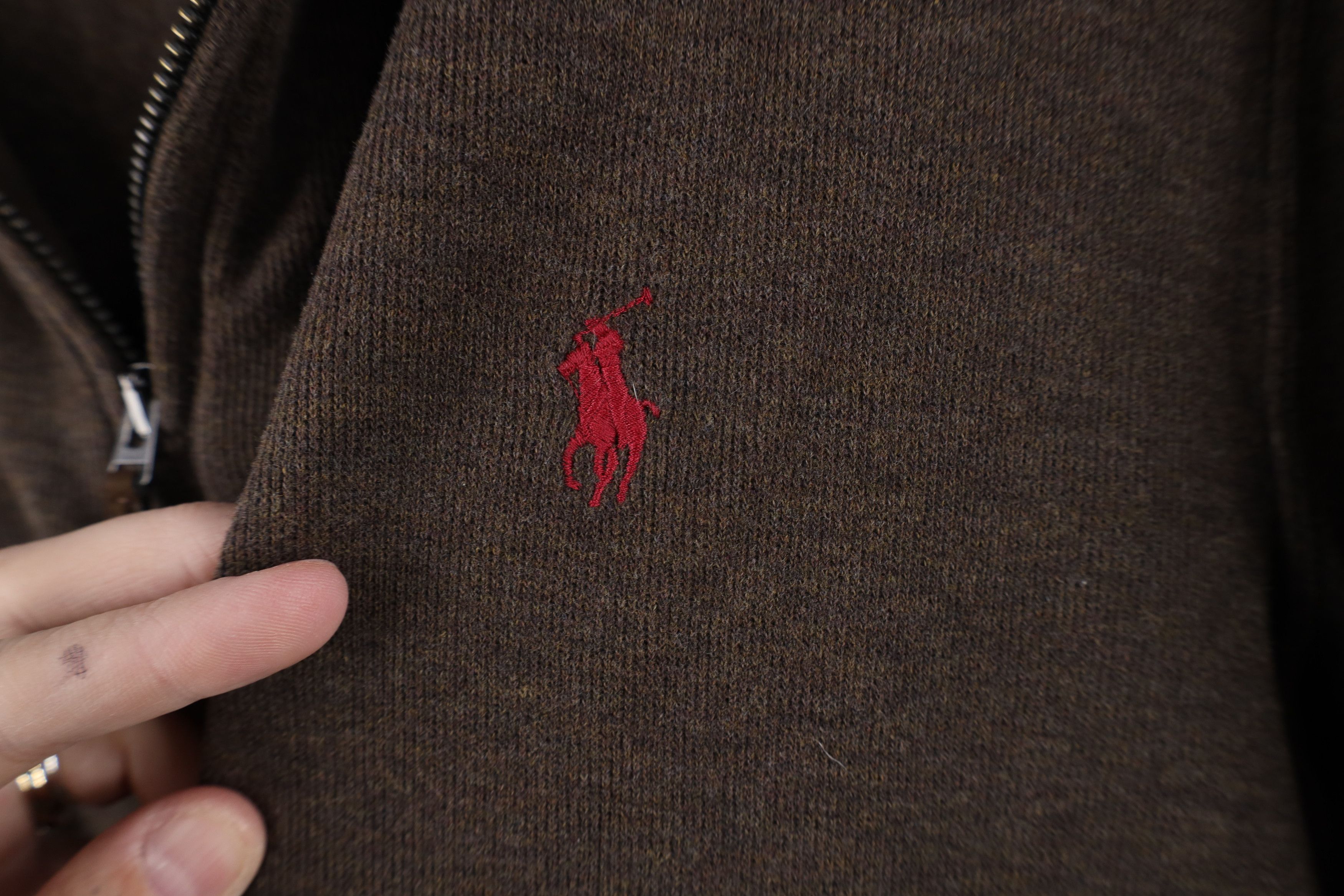 Ralph Lauren Vintage Ralph Lauren Estate Rib Ribbed Knit Half Zip Sweater Size US M / EU 48-50 / 2 - 4 Thumbnail