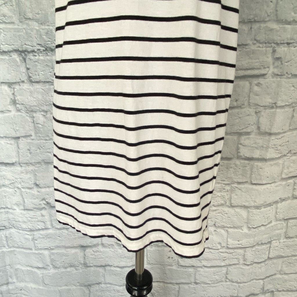H&M H&M divided women S scoopneck short sleeve long length strip Size S / US 4 / IT 40 - 2 Thumbnail