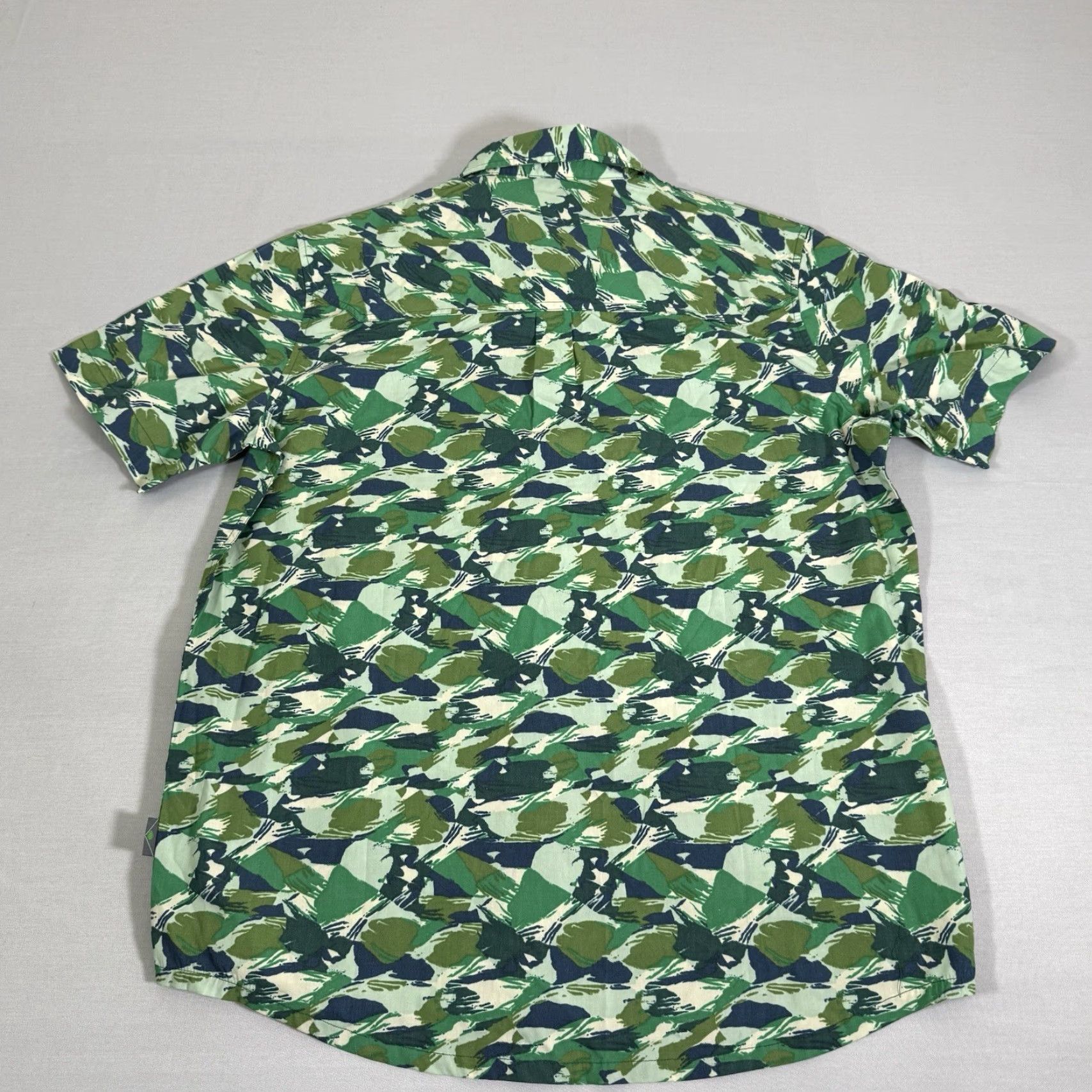 Vintage Stio Shirt Mens Large Green Button Up Curtis Camp Camo Stretch Outdoor Pocket Size US L / EU 52-54 / 3 - 6 Thumbnail